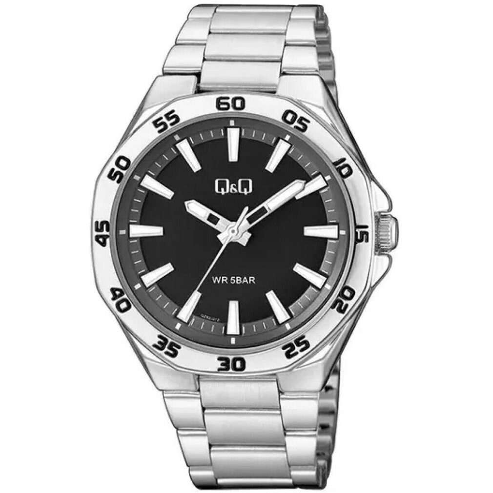 Q&Q Luxusuhr Herrenuhr QZ82J212Y