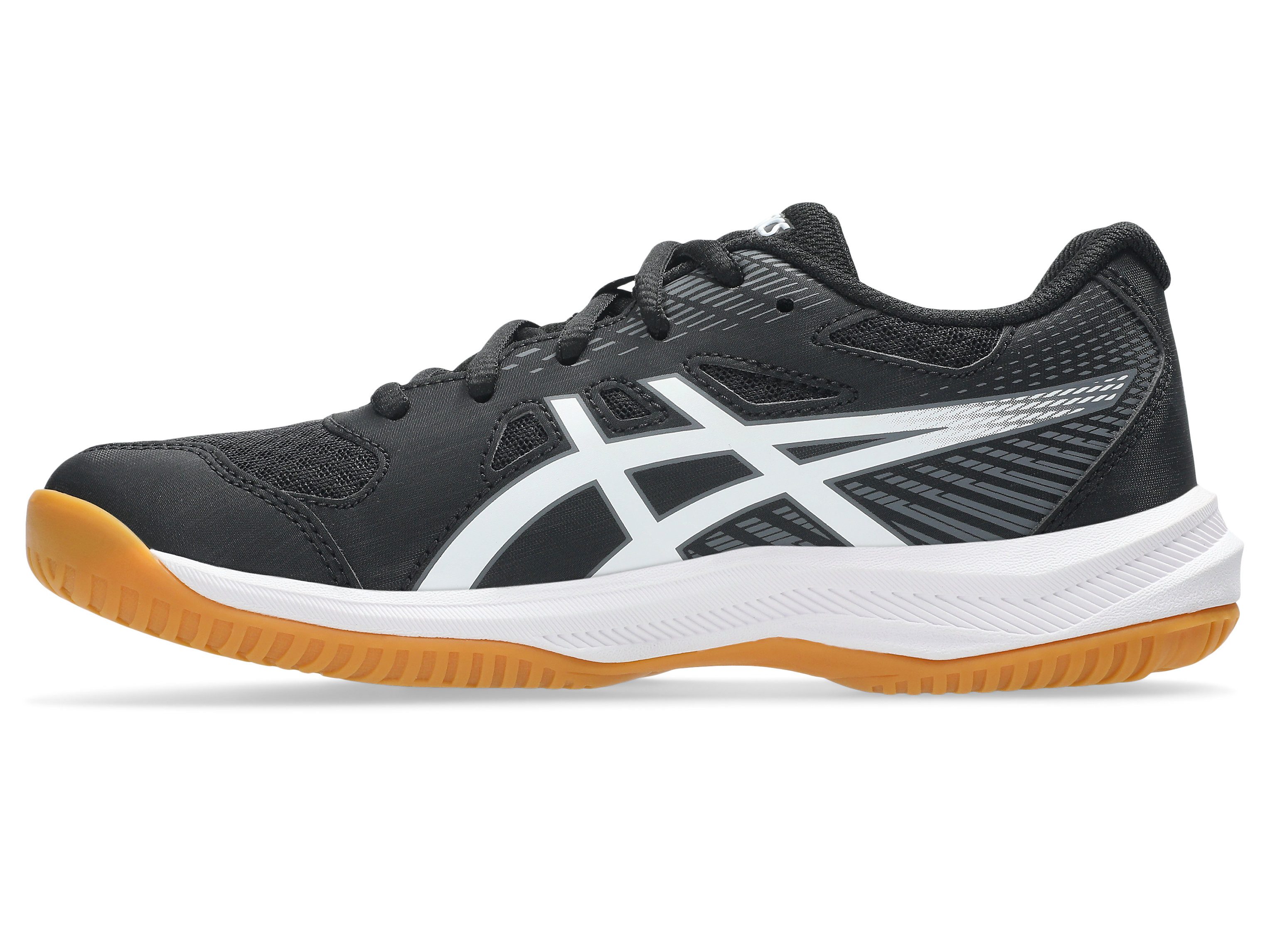 Asics UPCOURT 6 GS Hallenschuh geeignet für Handball&Volleyball, Indoorschuh, nicht abfärbende Sohle