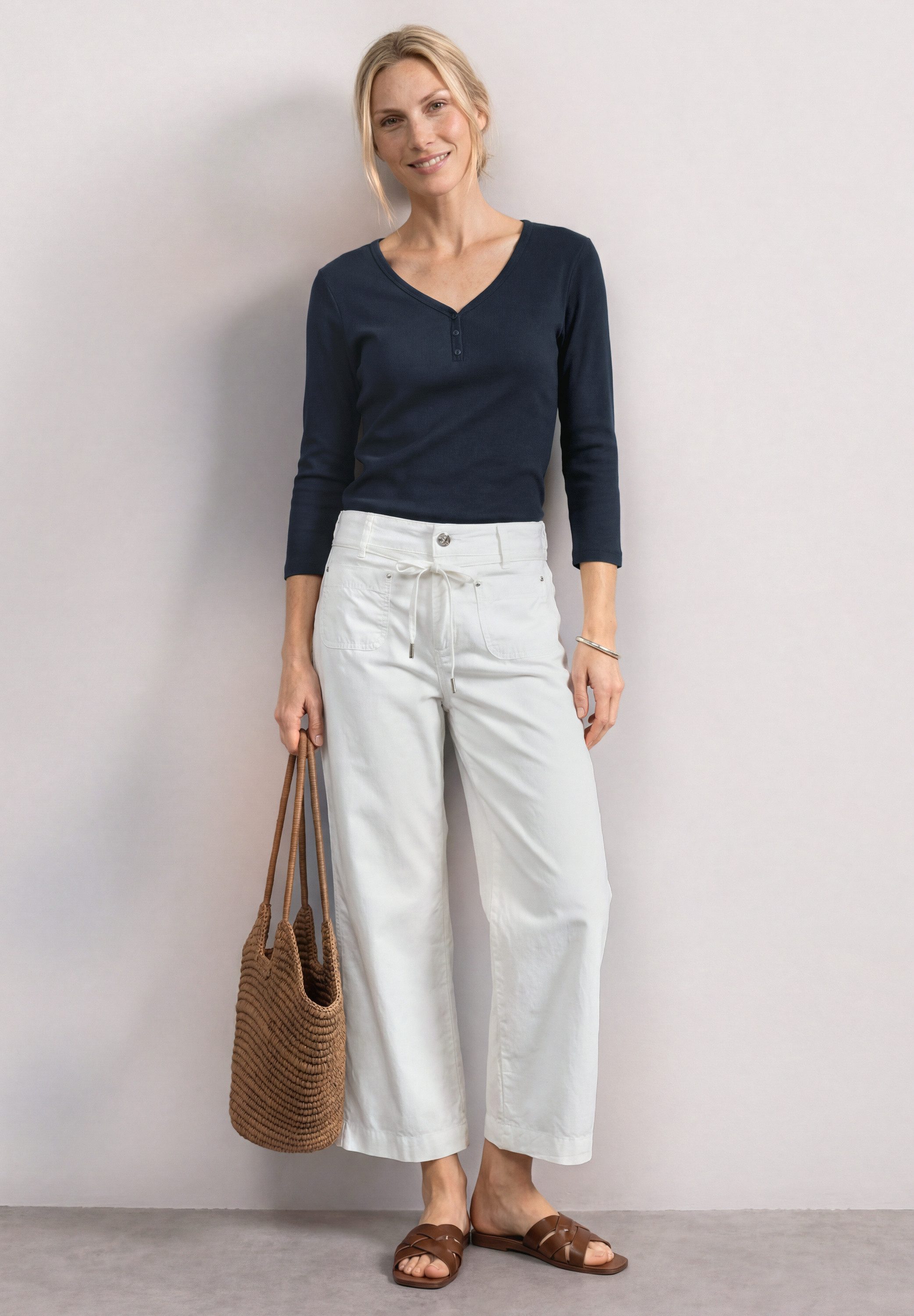 STREET ONE 3/4-Arm-Shirt Jersey