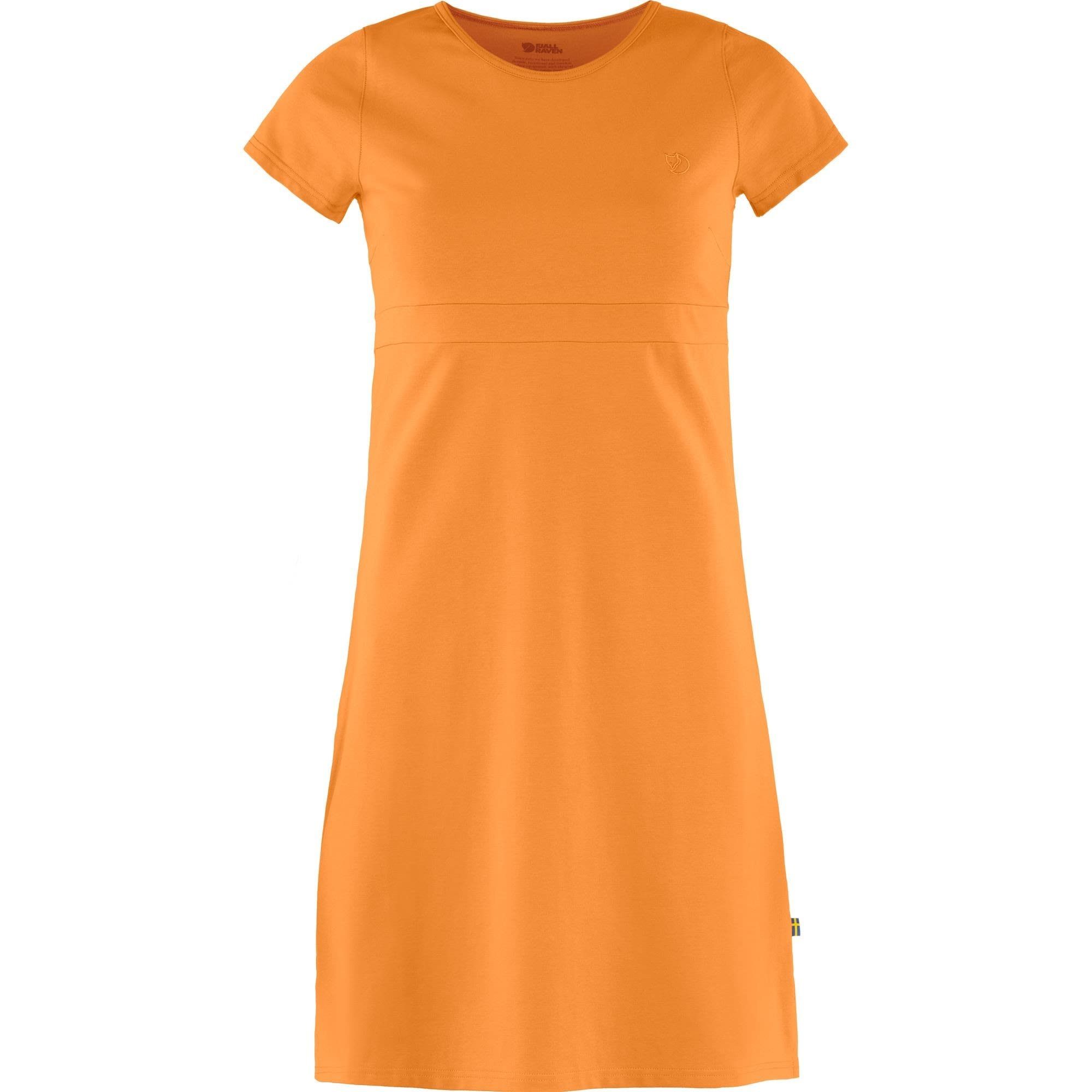 Fjällräven Sommerkleid Orange Damen Fjällräven W Dress Spicy Coast High Kleid