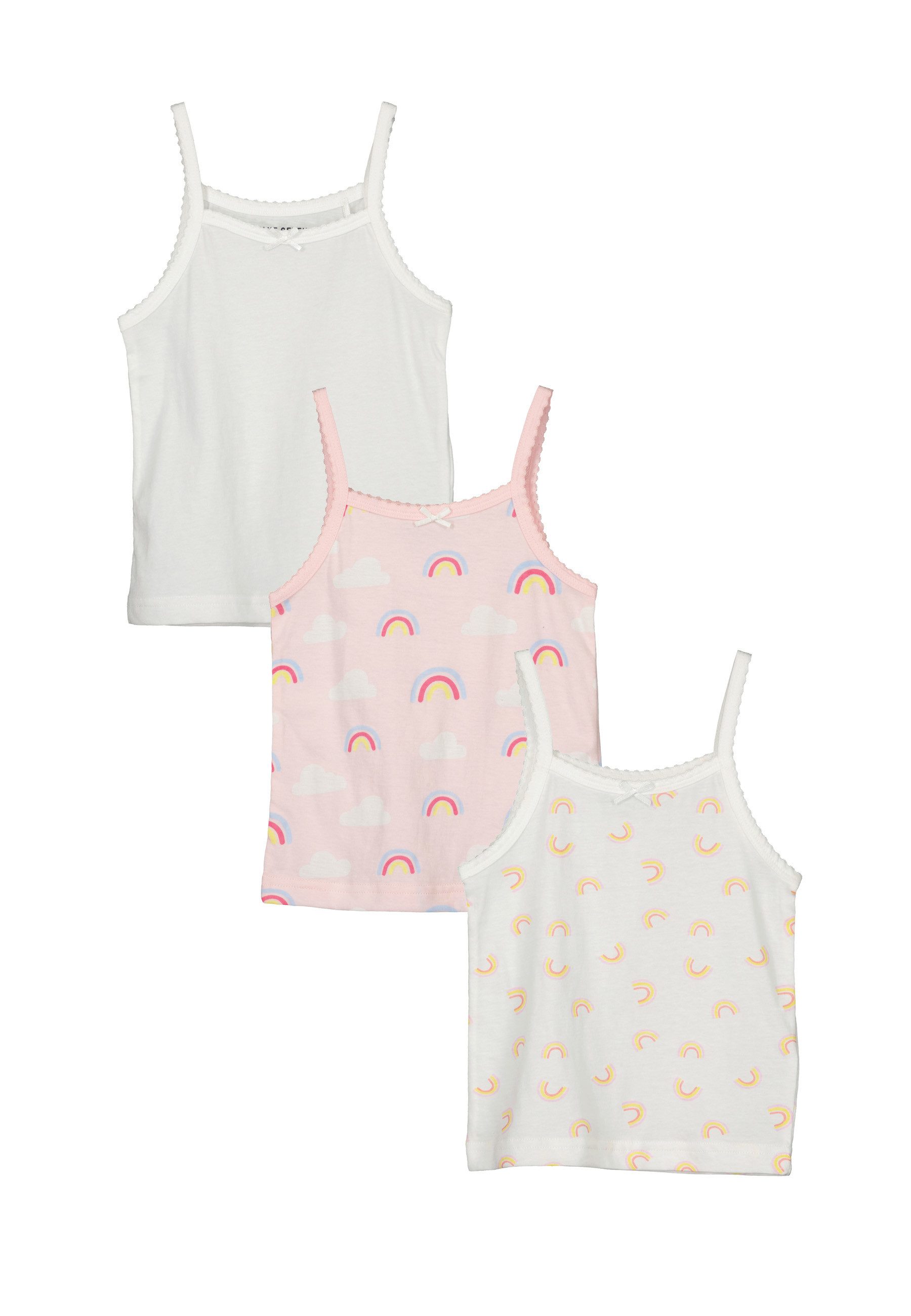 Blue Seven Boxershorts Blue Seven 3er Pack Mädchen Unterhemden