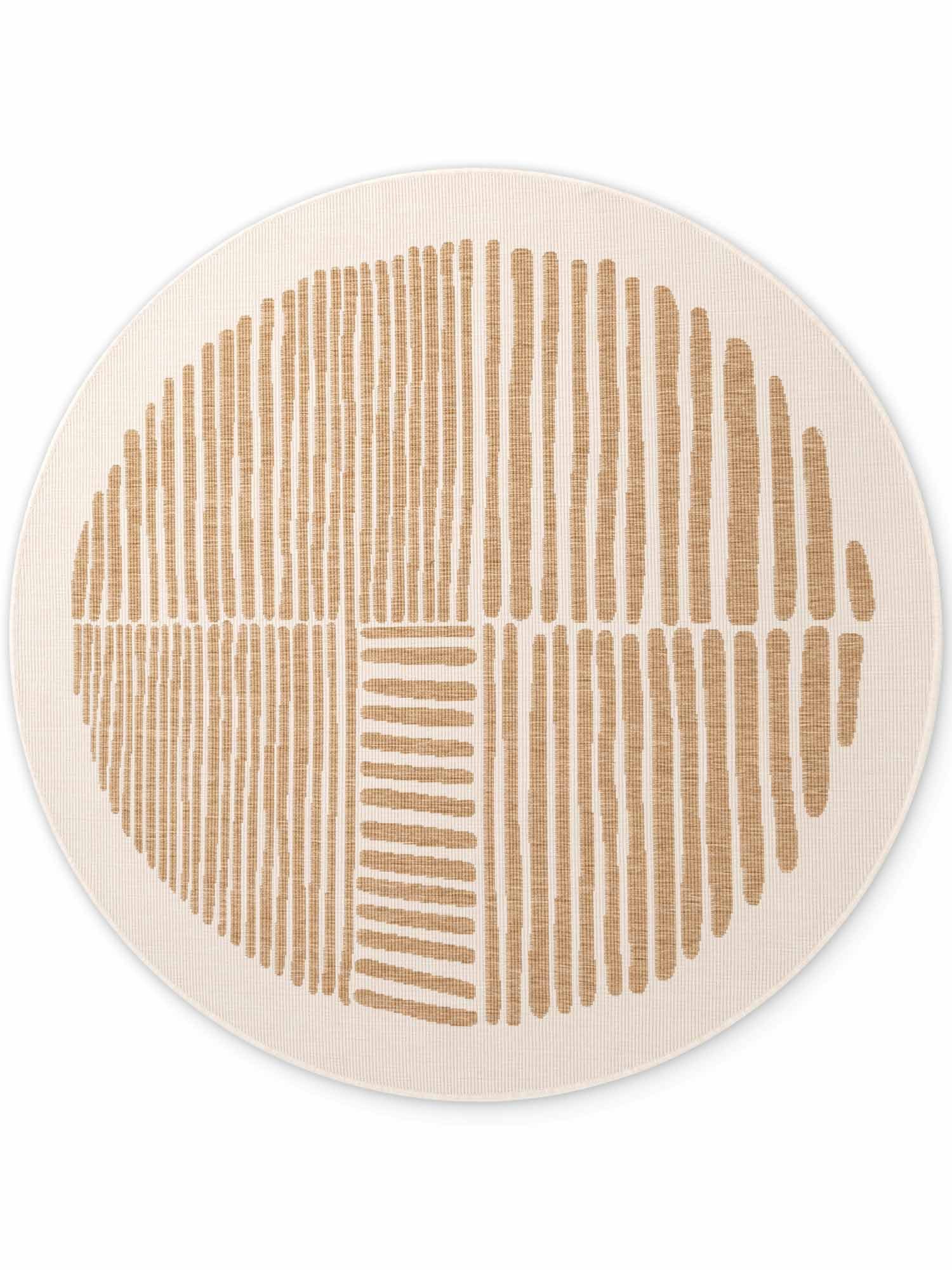 Ted Baker Teppich Bounds, Wendeteppich, rund, Höhe: 8 mm, Designteppich, Wetterfest, Pflegeleicht, Modern, Wohnzimmer, Terrasse