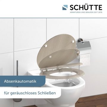 Schütte WC-Sitz MODERN WOOD, Toilettendeckel, mit Absenkautomatik