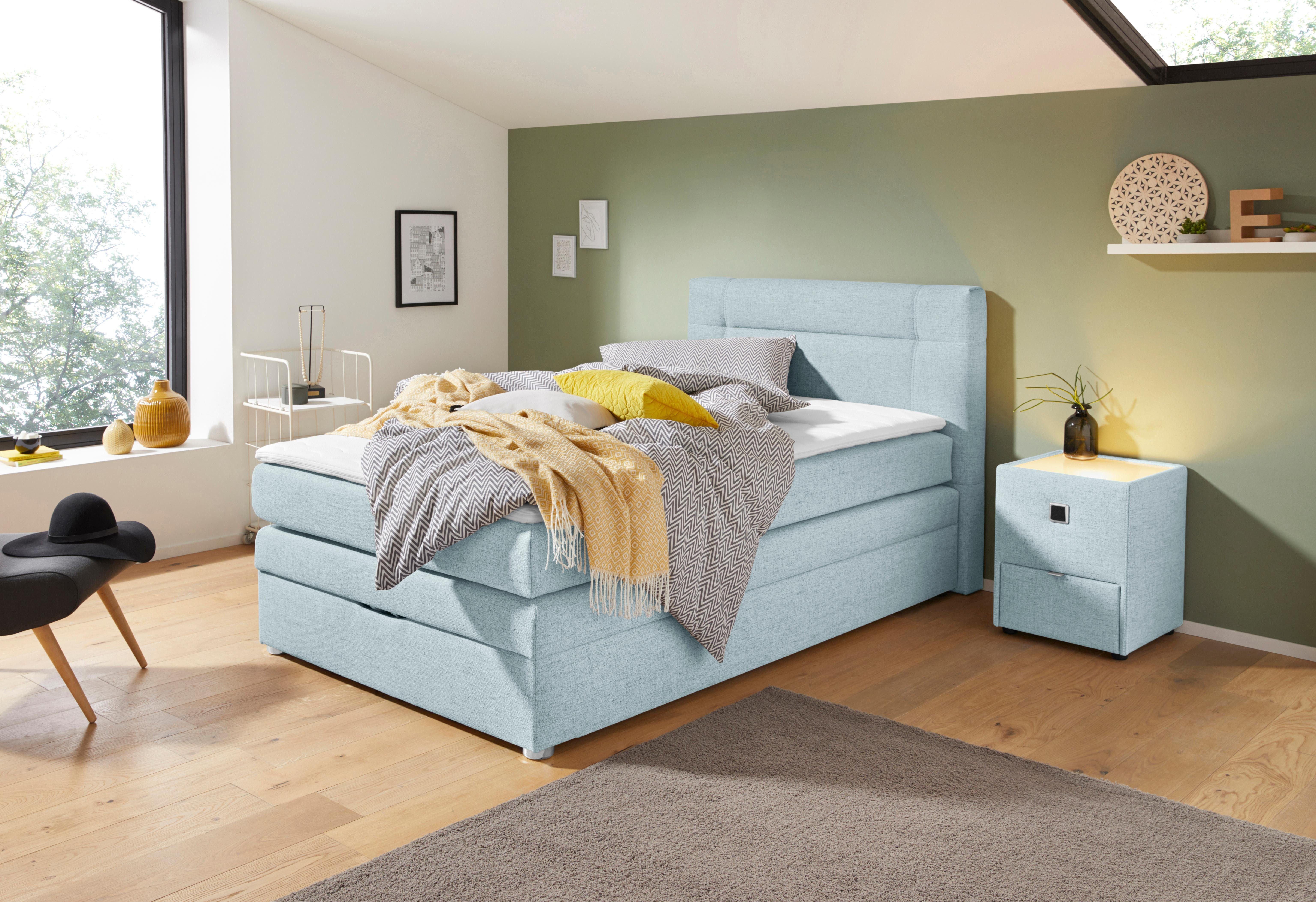 Jockenhöfer Gruppe Boxspringbett Carmen, mit Bettkasten und Topper, erhältl günstig online kaufen