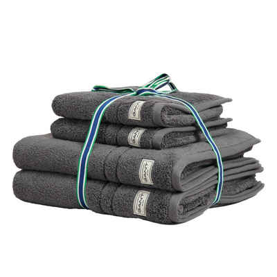 Gant Handtuch Handtuch/Duschtuch-Set, 4-teilig - PREMIUM TOWEL, Frottier (4-St)