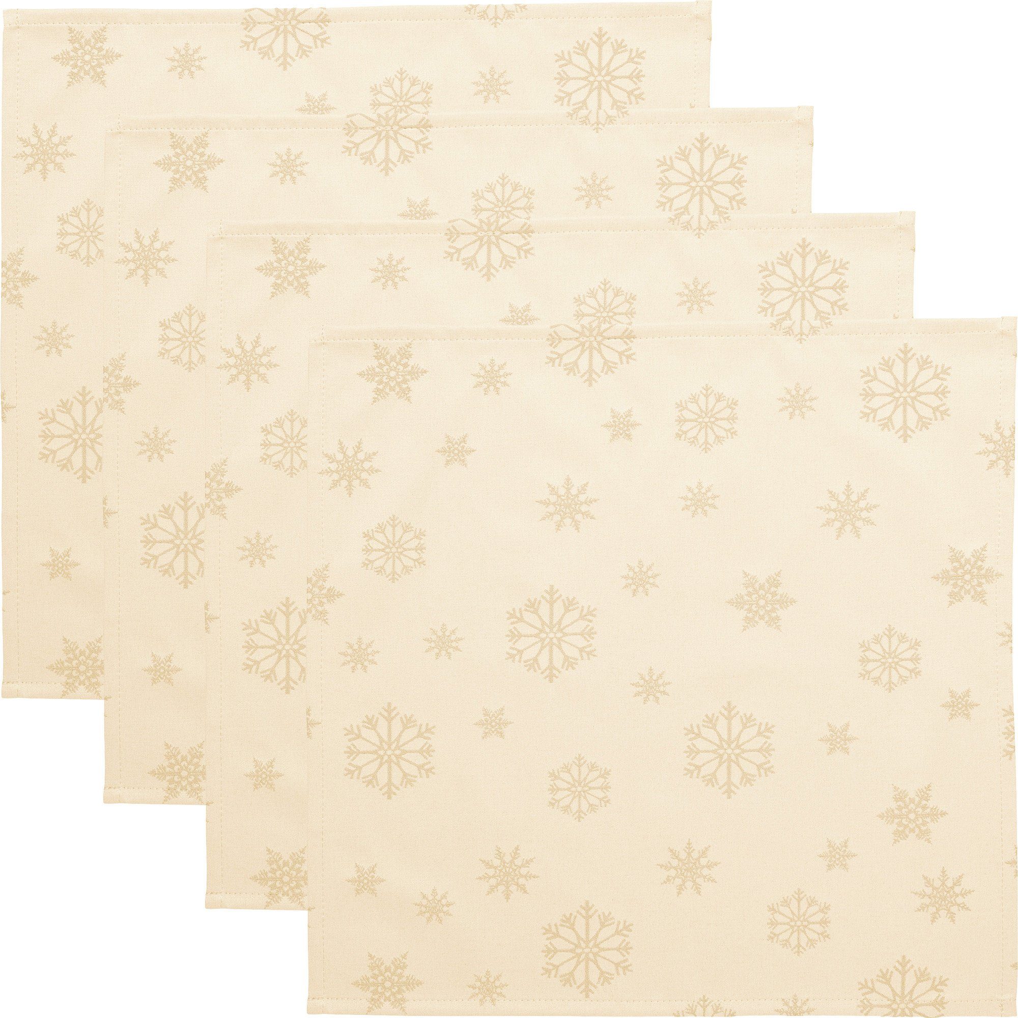 Stoffserviette Serviette "Marbella" 4er-Pack