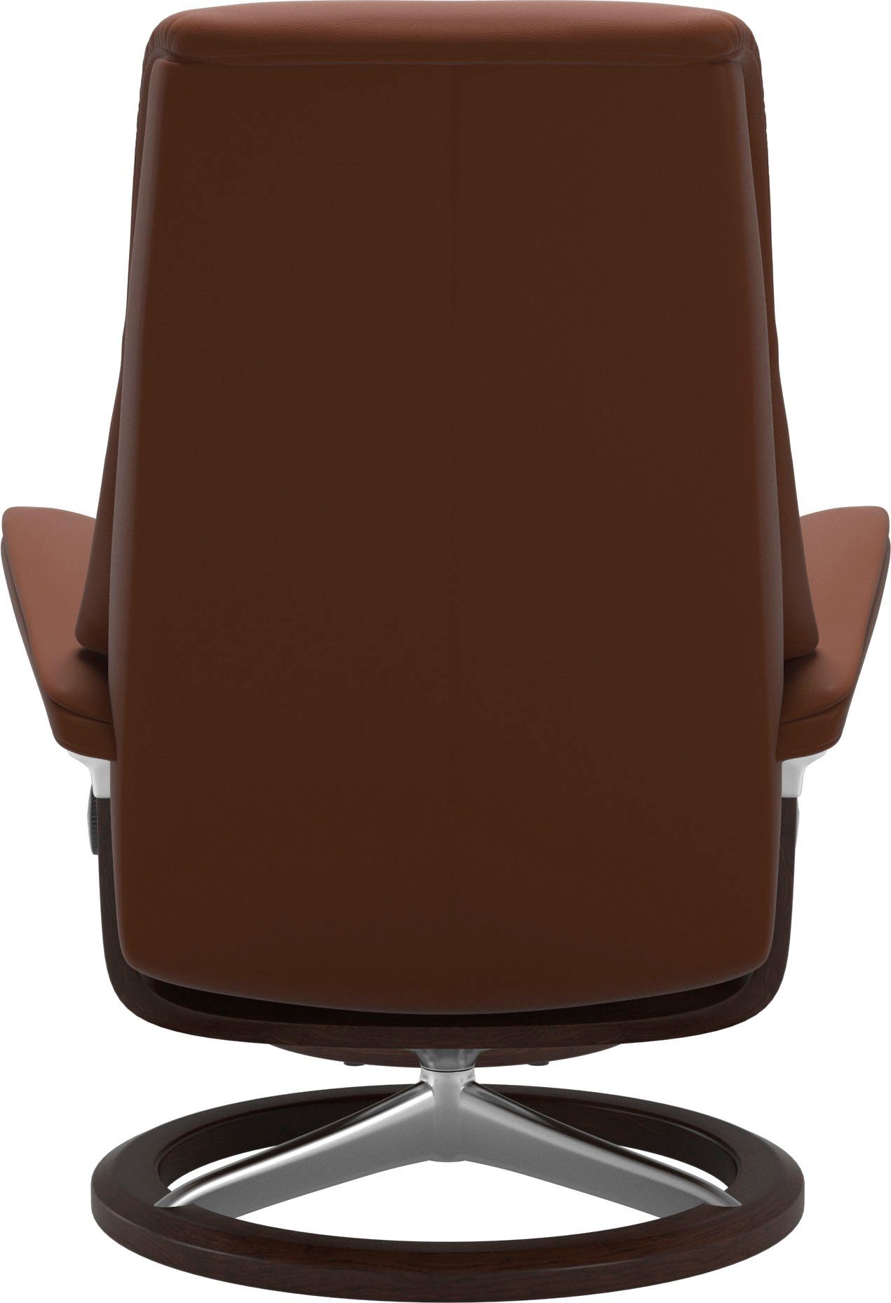 Stressless® Relaxsessel (Set, Base, Hocker), mit M,Gestell View Signature Relaxsessel Braun mit Größe