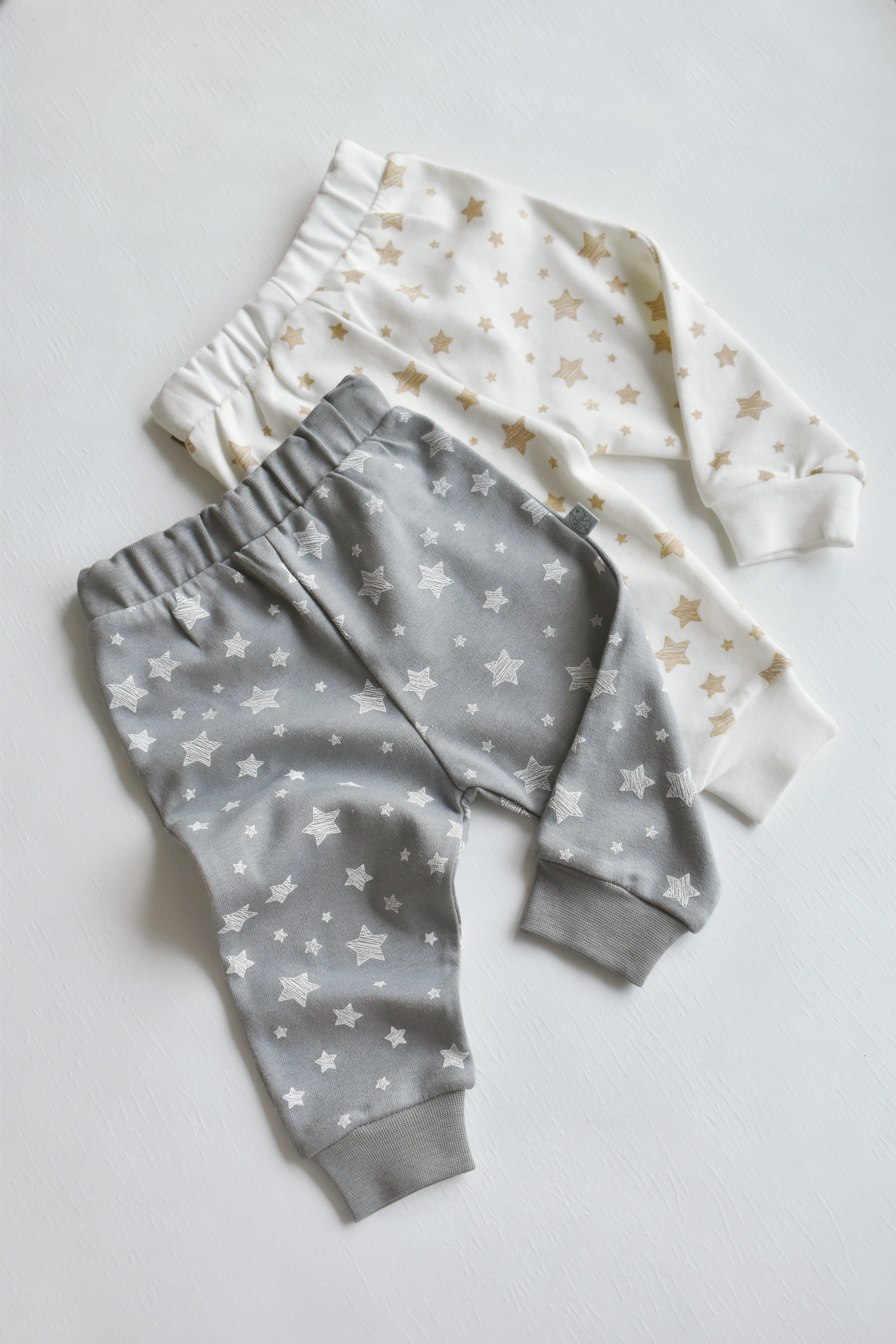 BabyCosy Homewearpants Organic Baby Pants (Set, 2er-Pack)