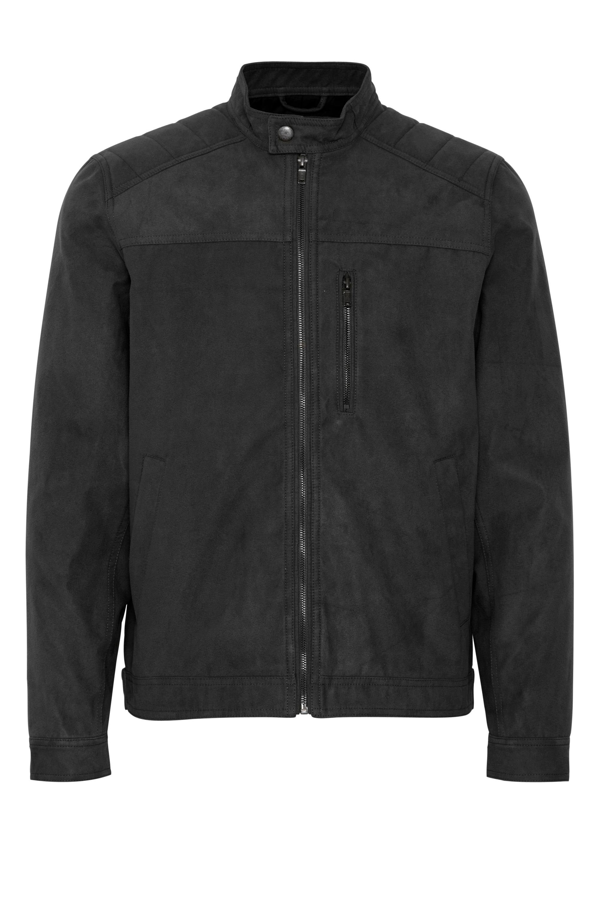 Blend Lederimitatjacke BHOuterwear Coole Kunstlederjacke in Racer-Stil günstig online kaufen