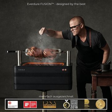 EVERDURE Holzkohlegrill Everdure FUSION Premium Designer Holzkohlegrill