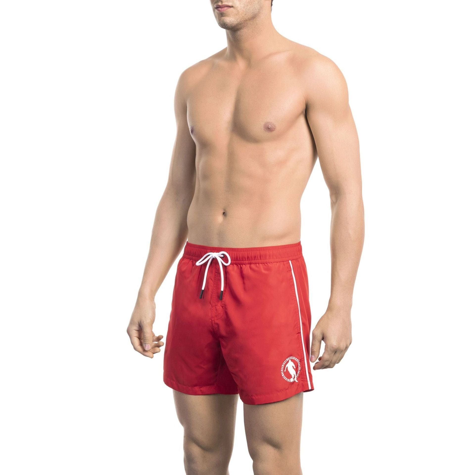 Bikkembergs für Bikkembergs Sommerurlaub Rot Boxershorts, Beachwear, deinen Must-Have Herren Boxer-Badehose