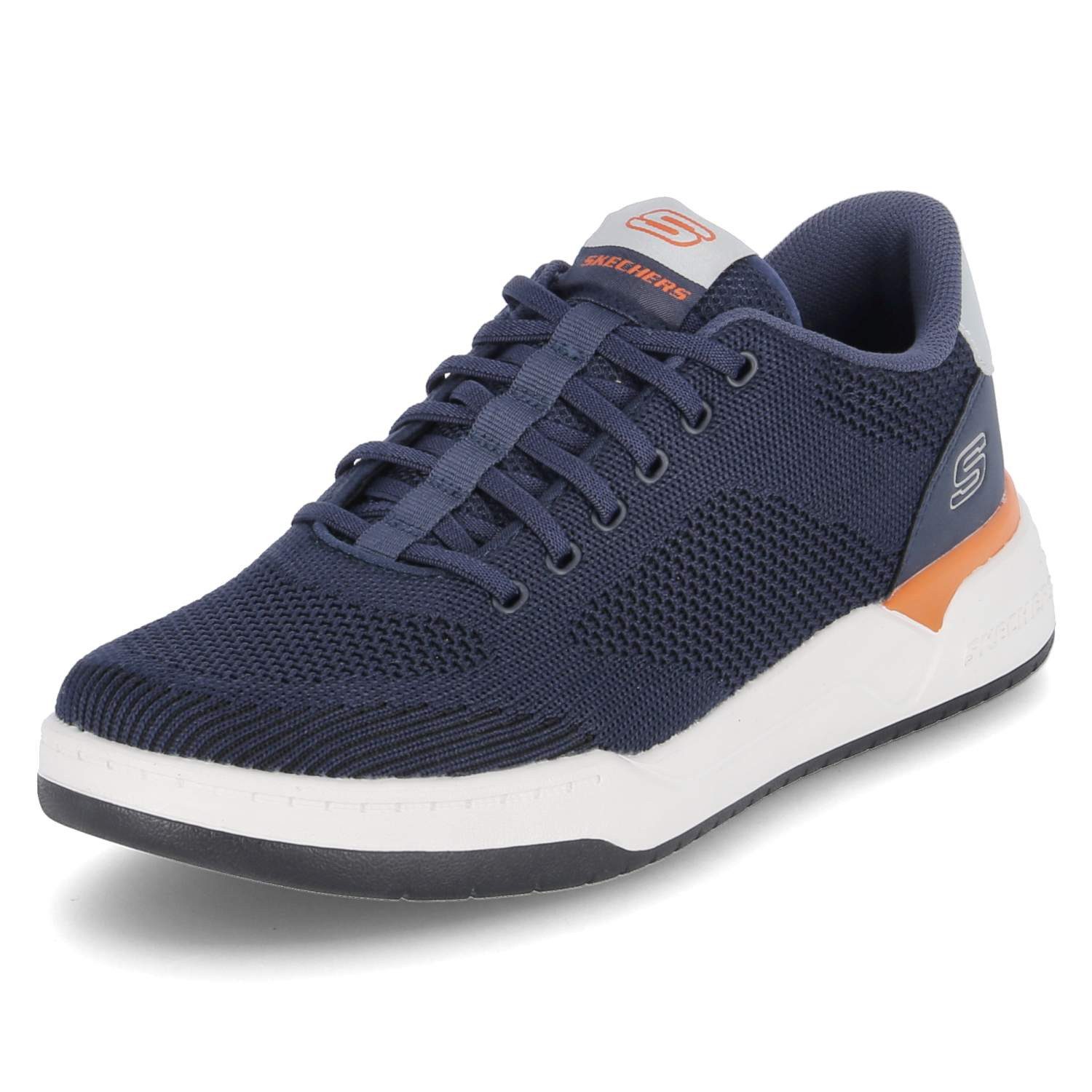 Skechers Skechers 210793 NVY Herren Textil & Synthetik blau Schnürschuh günstig online kaufen