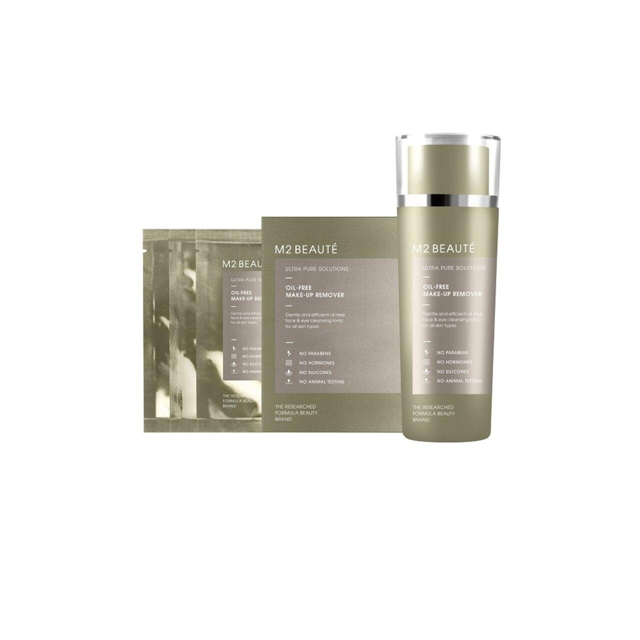 M2 BEAUTÉ Augen-Make-up-Entferner Ultra Pure Solutions Oil-Free Make-Up Remover Alle Hauttypen mehr