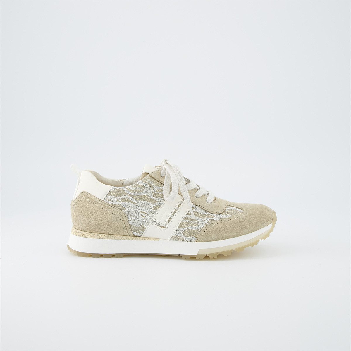 Paul Green 5492-027, Sneaker in Beige für Damen Sneaker