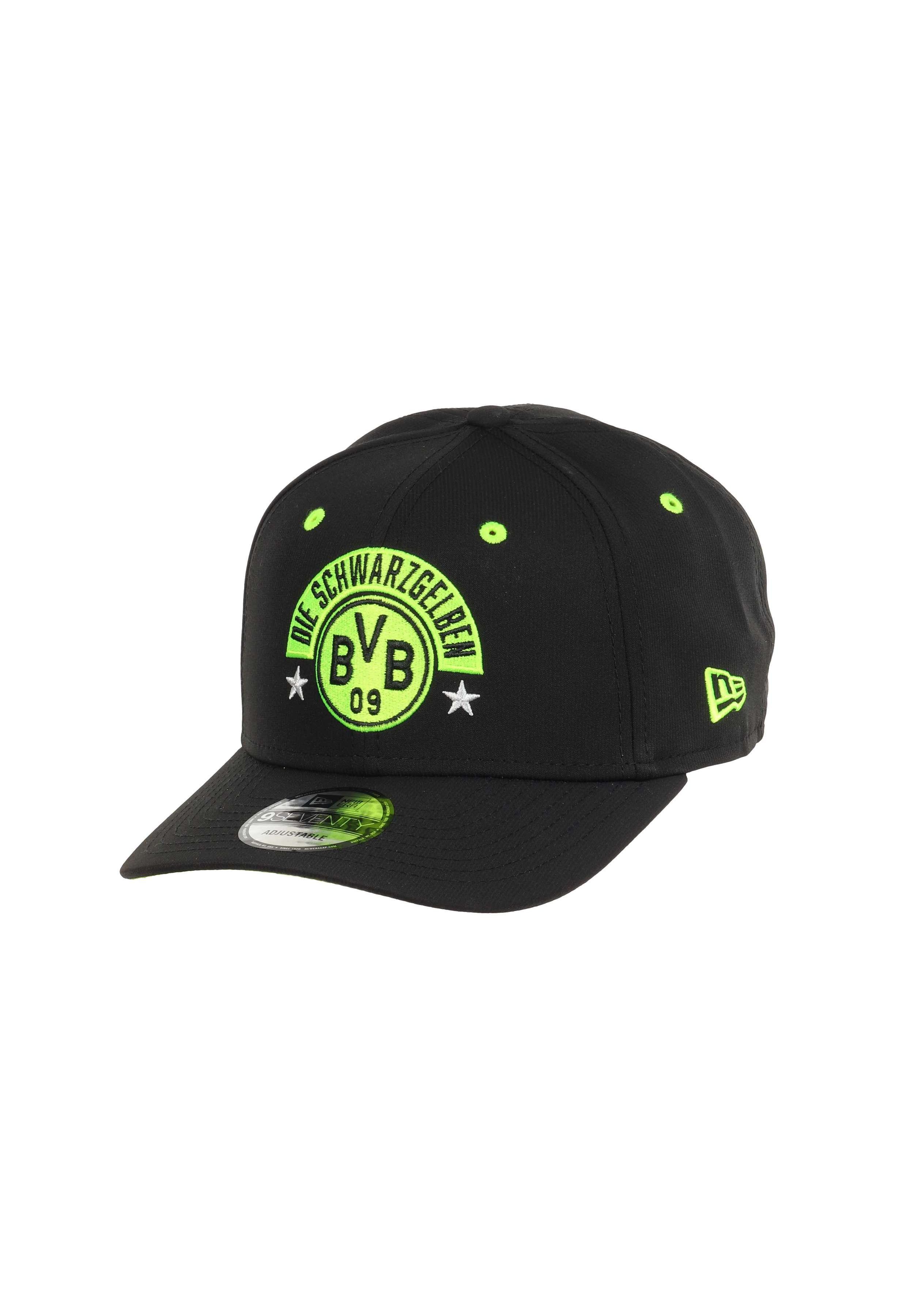 New Era Snapback Cap BVB 09 Borussia Dortmund New Era Retro 9Seventy Cap Schwarz (1-St)