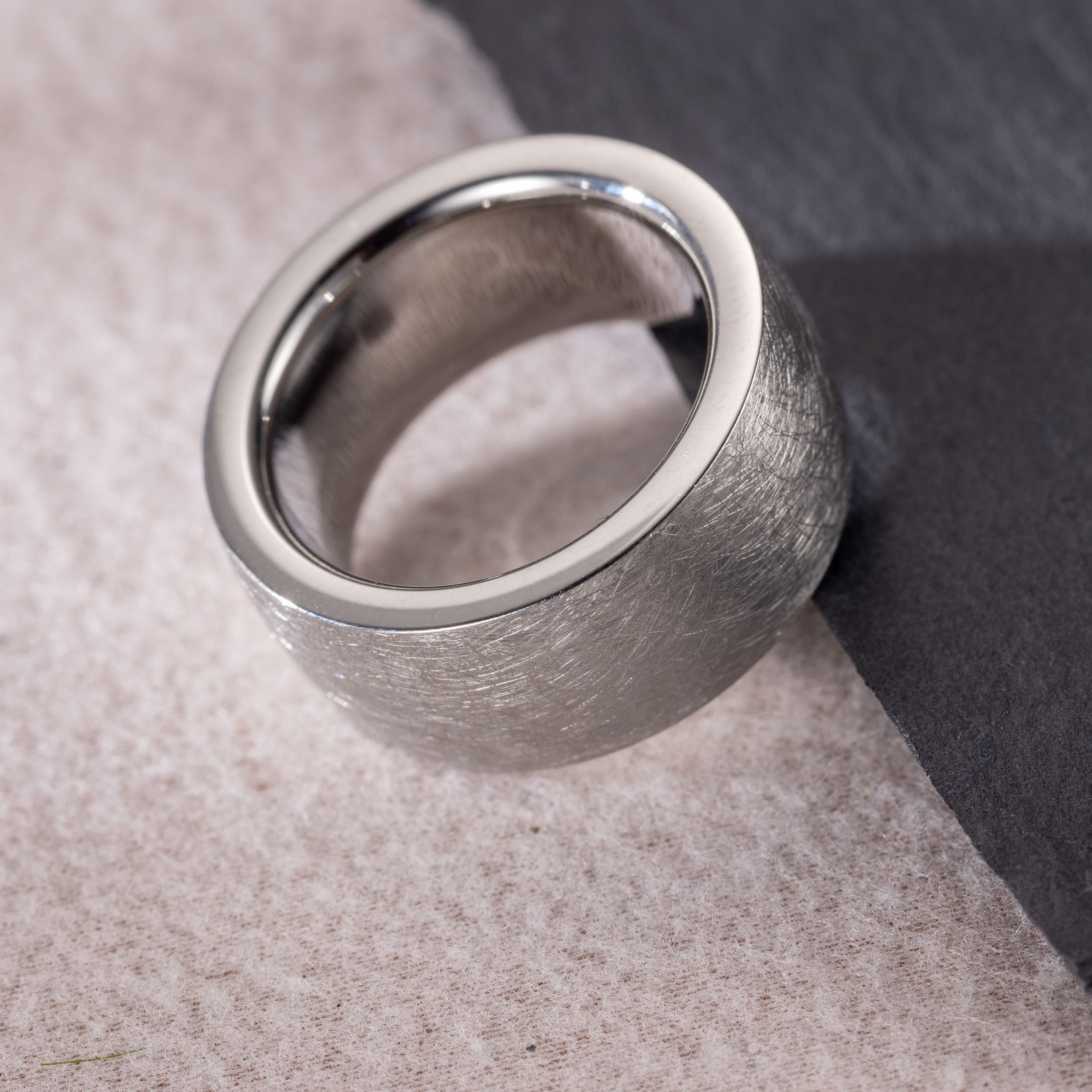 Firetti Fingerring Schmuck Geschenk Edelstahl Ring Damenring Herrenring Ice