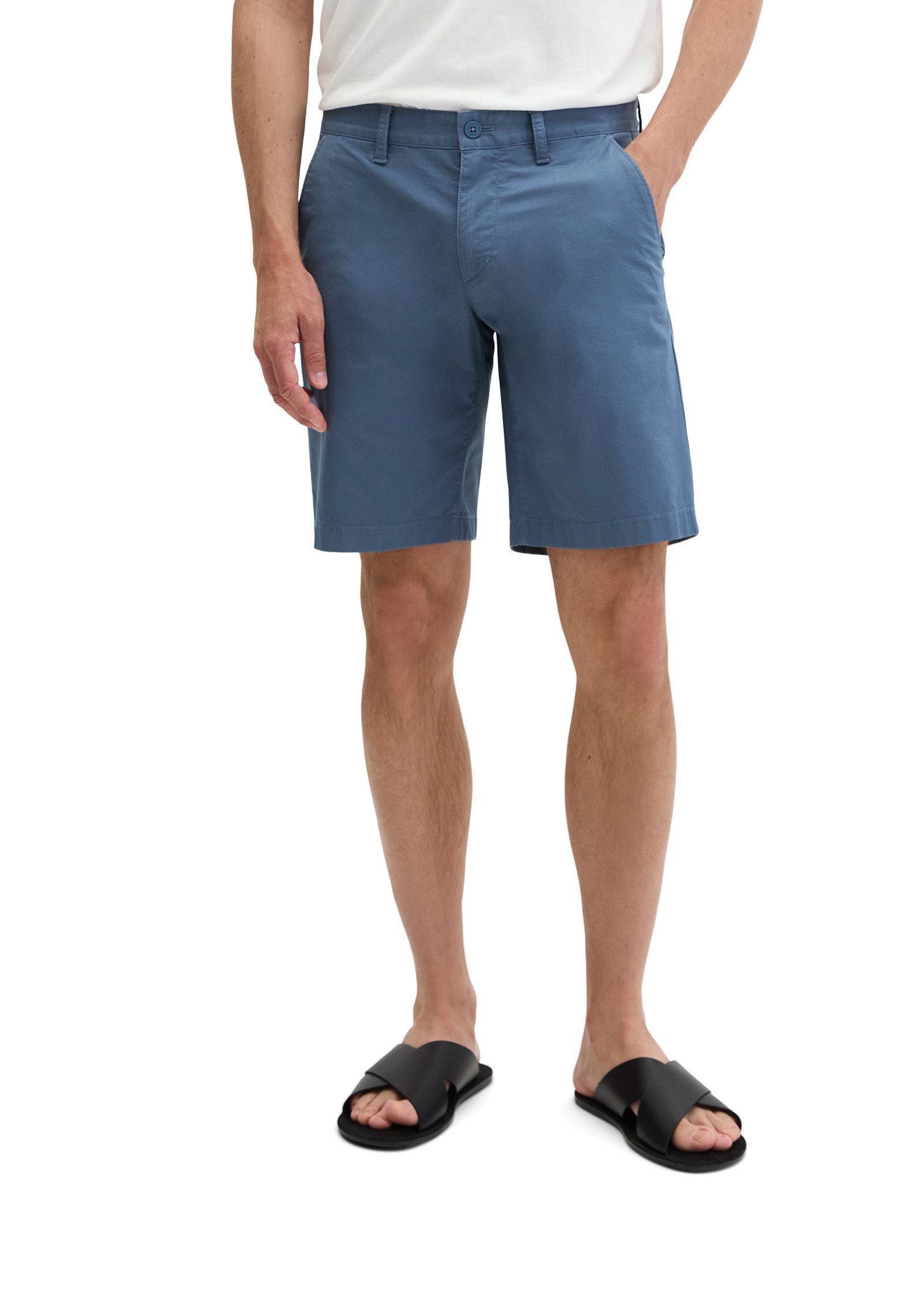 Marc O'Polo Shorts aus leichtem Stretch-Twill