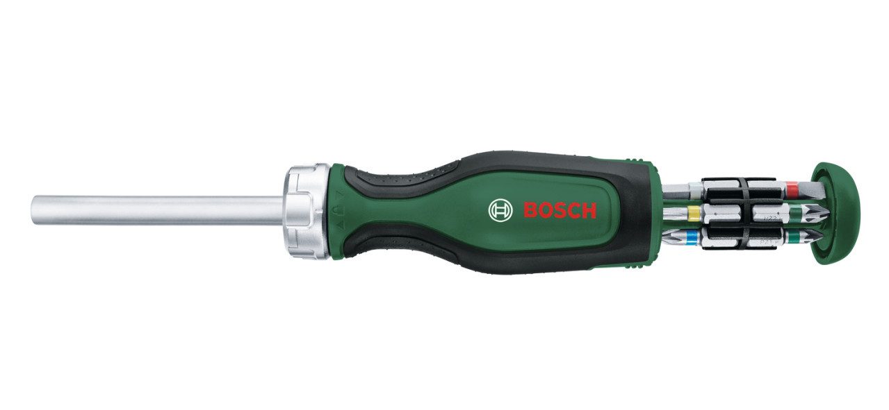BOSCH Ratsche Bosch Ratschenschraubendreher 12-teilig