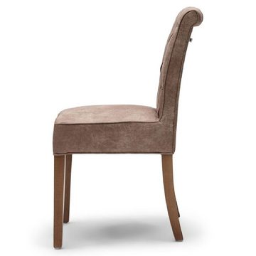 Rivièra Maison Stuhl Esszimmerstuhl Hampton Classic Dining Chair Pellini Camel