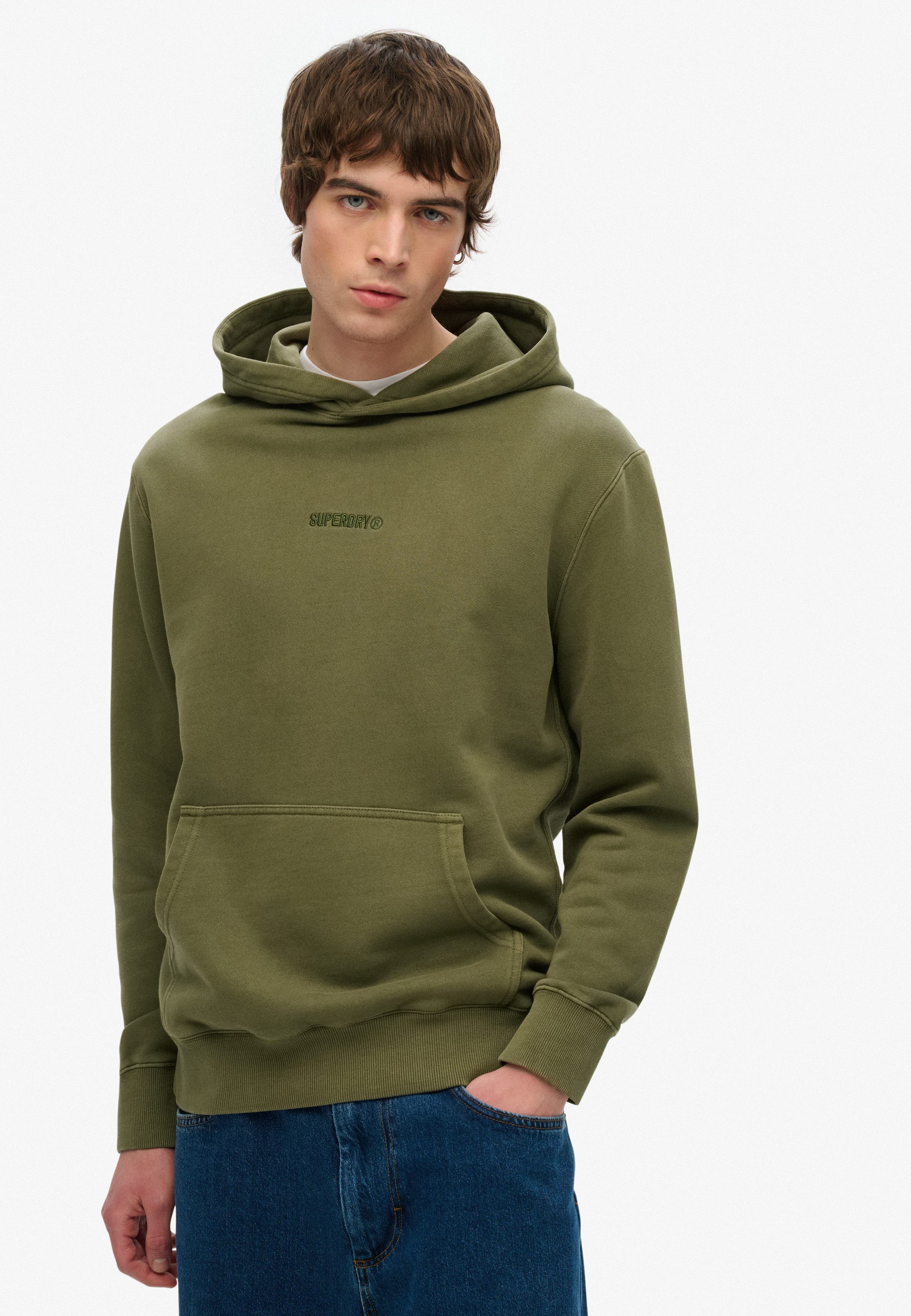 Superdry Kapuzensweatshirt MICRO LOGO HOOD günstig online kaufen