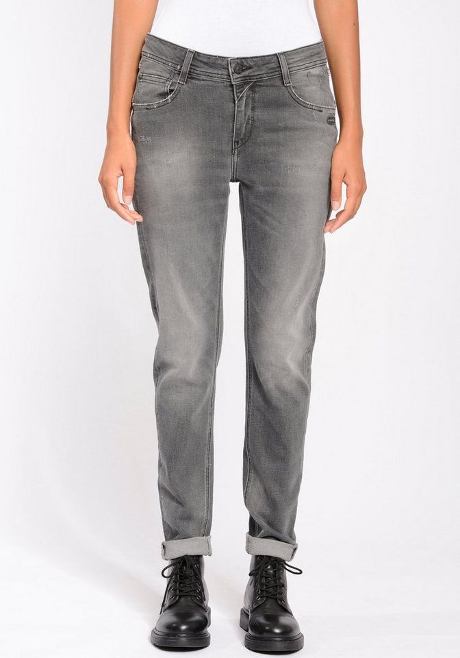GANG Relax-fit-Jeans 94AMELIE mit doppelter rechter Gesäßtasche, Dein  perfekter Stylingpartner für Blusen, Shirts oder Pullover