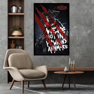 PYRAMID Poster Stranger Things 4 Poster Not In Hawkins 61 x 91,5 cm