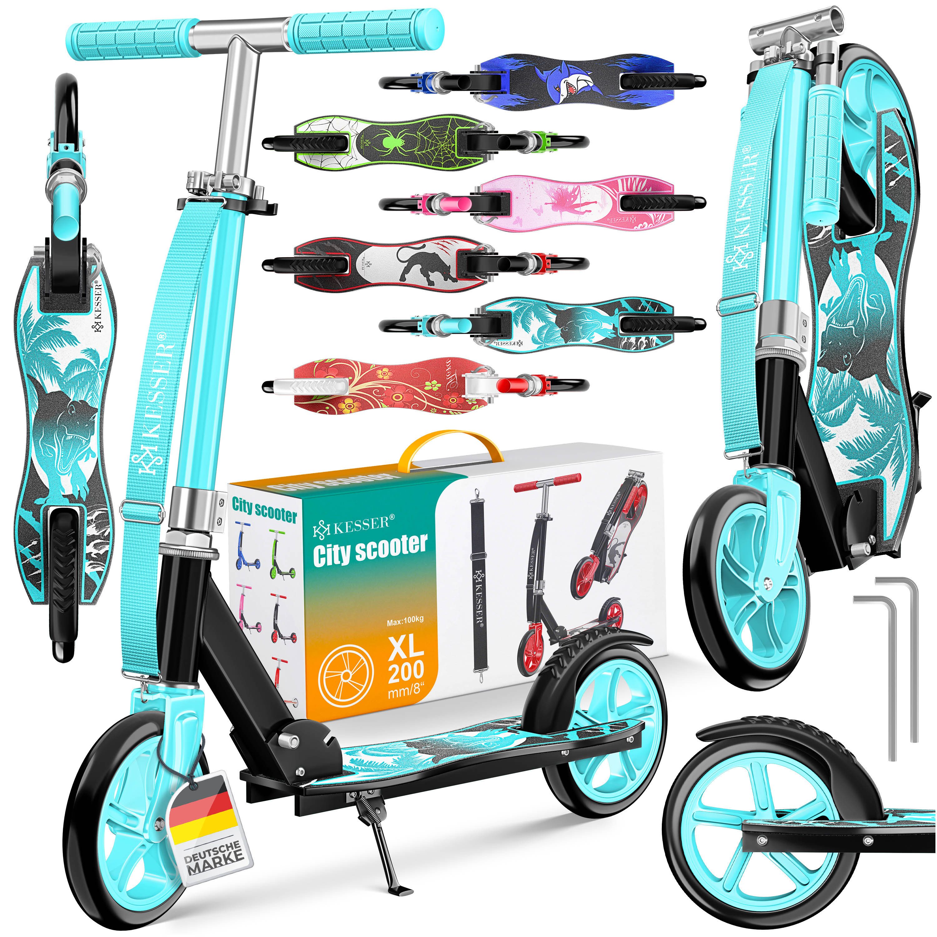 KESSER Cityroller, Scooter Roller Kinderroller Cityroller Tretroller Kickroller