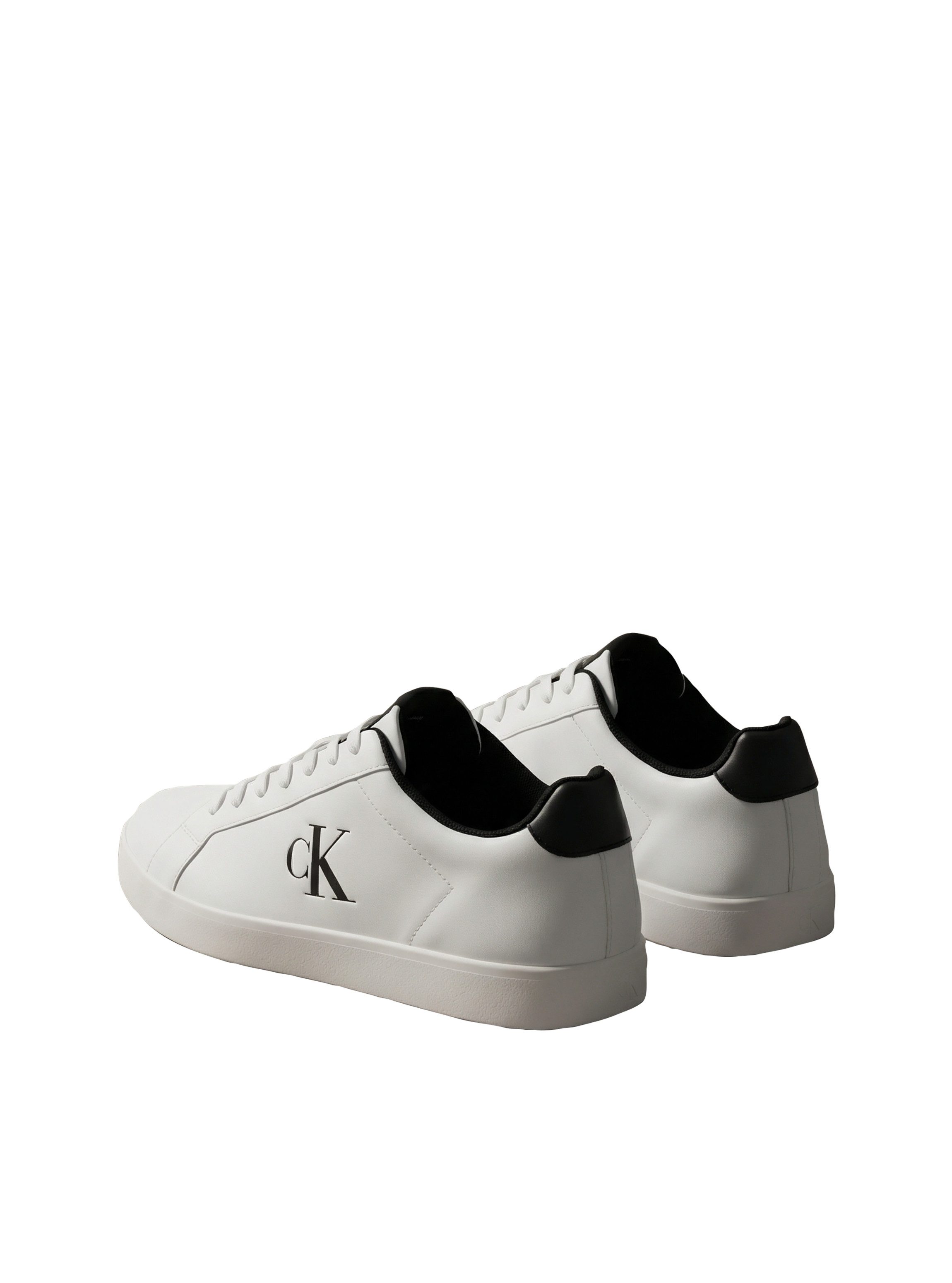 Calvin Klein 3 CUPSOLE DERBY PU SMO Sneaker Schnürschuh, Freizeitsneaker mit CK-Logoprägung