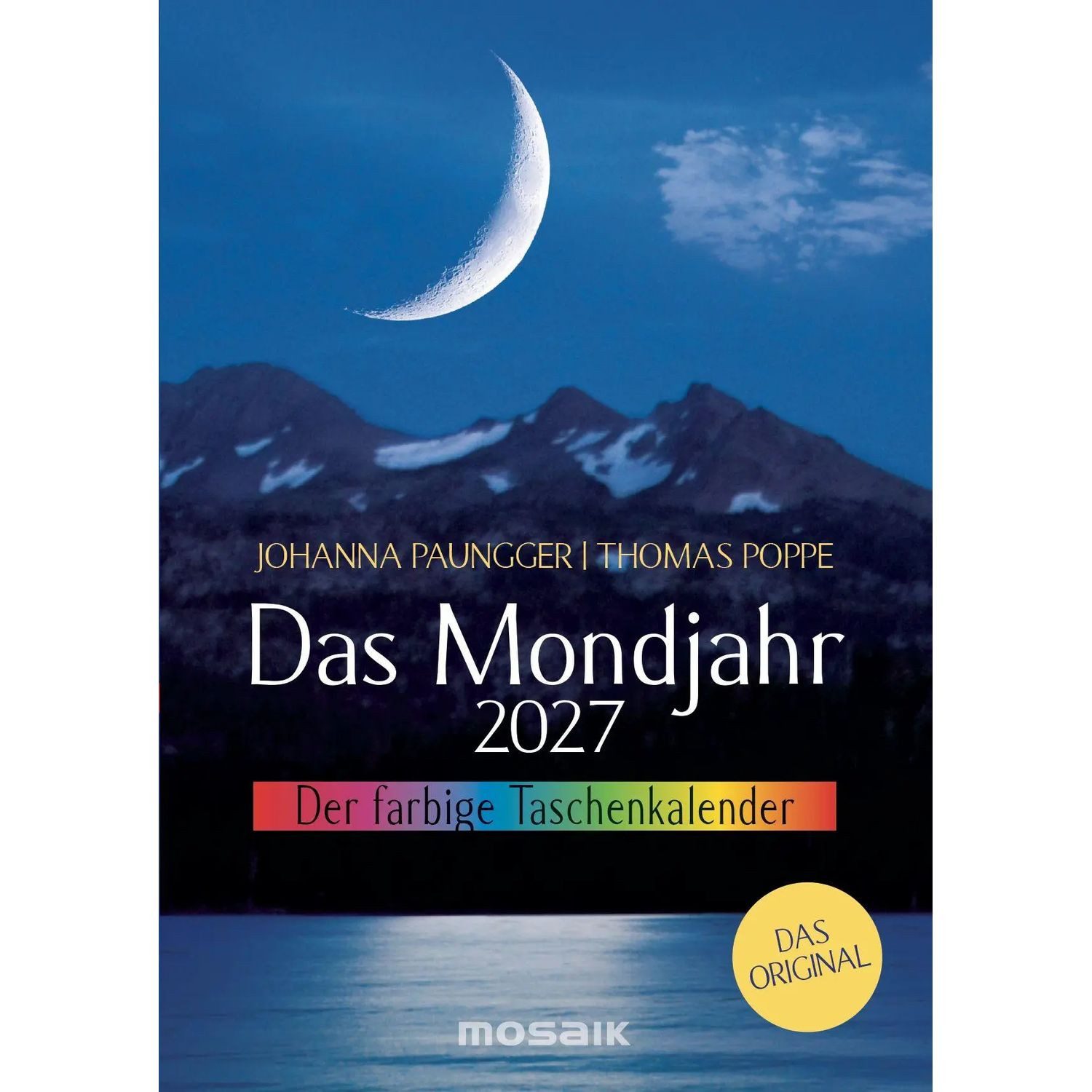 Mosaik-Meister Taschenkalender Das Mondjahr 2027 - Der farbige Taschenkalender