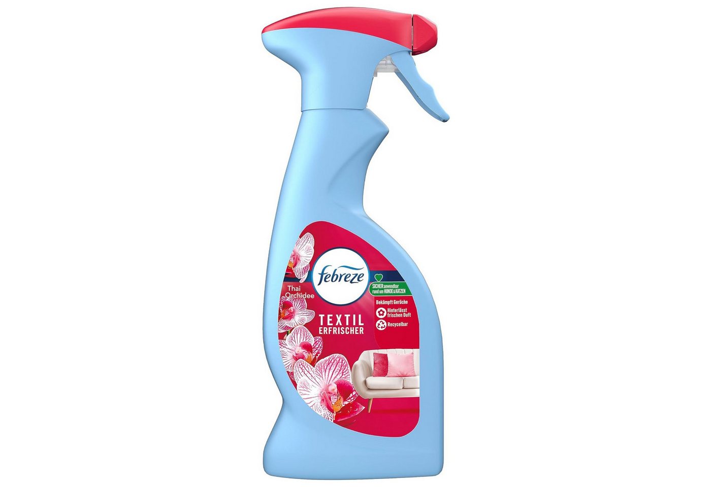 Thumbnail - Febreze Wäscheparfüm 2 x Febreze Textilerfrischer je 375ml Thai Orchidee Mit Frische Luft T