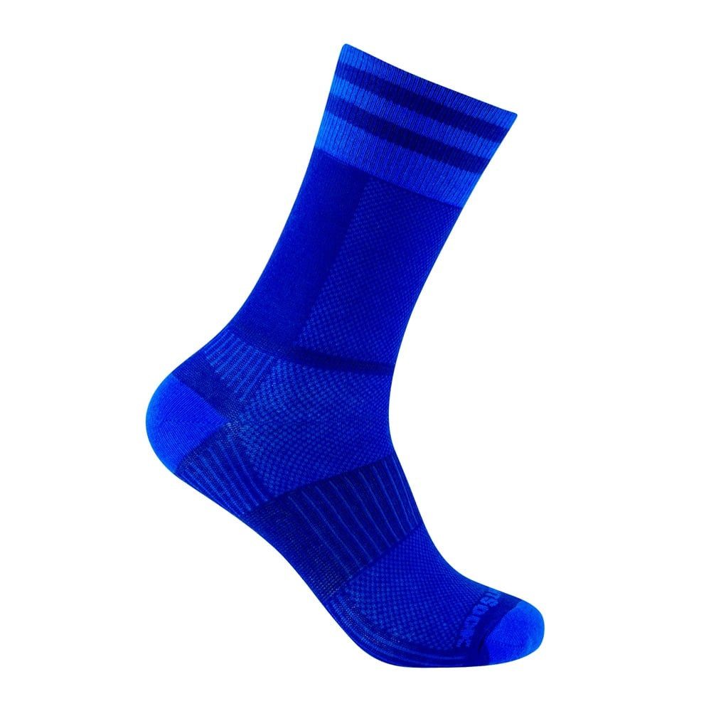 Sportsocken Crew Coolmesh II (dünn, atmungsaktiv, bequem) royalblau - 1 Paar