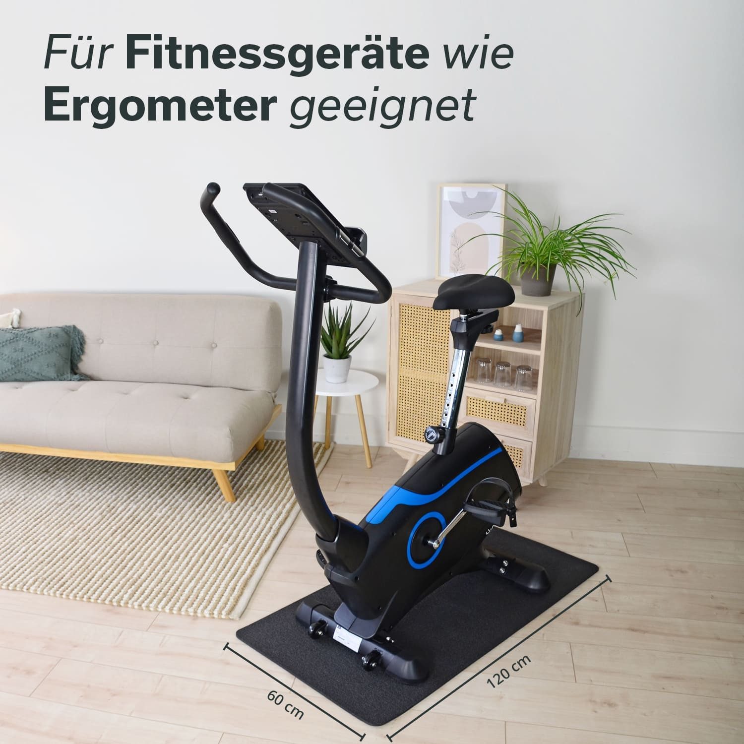 PROIRON Bodenschutzatte Fitnessgerät, Bodenschutza Produktbild-Vorschau 12