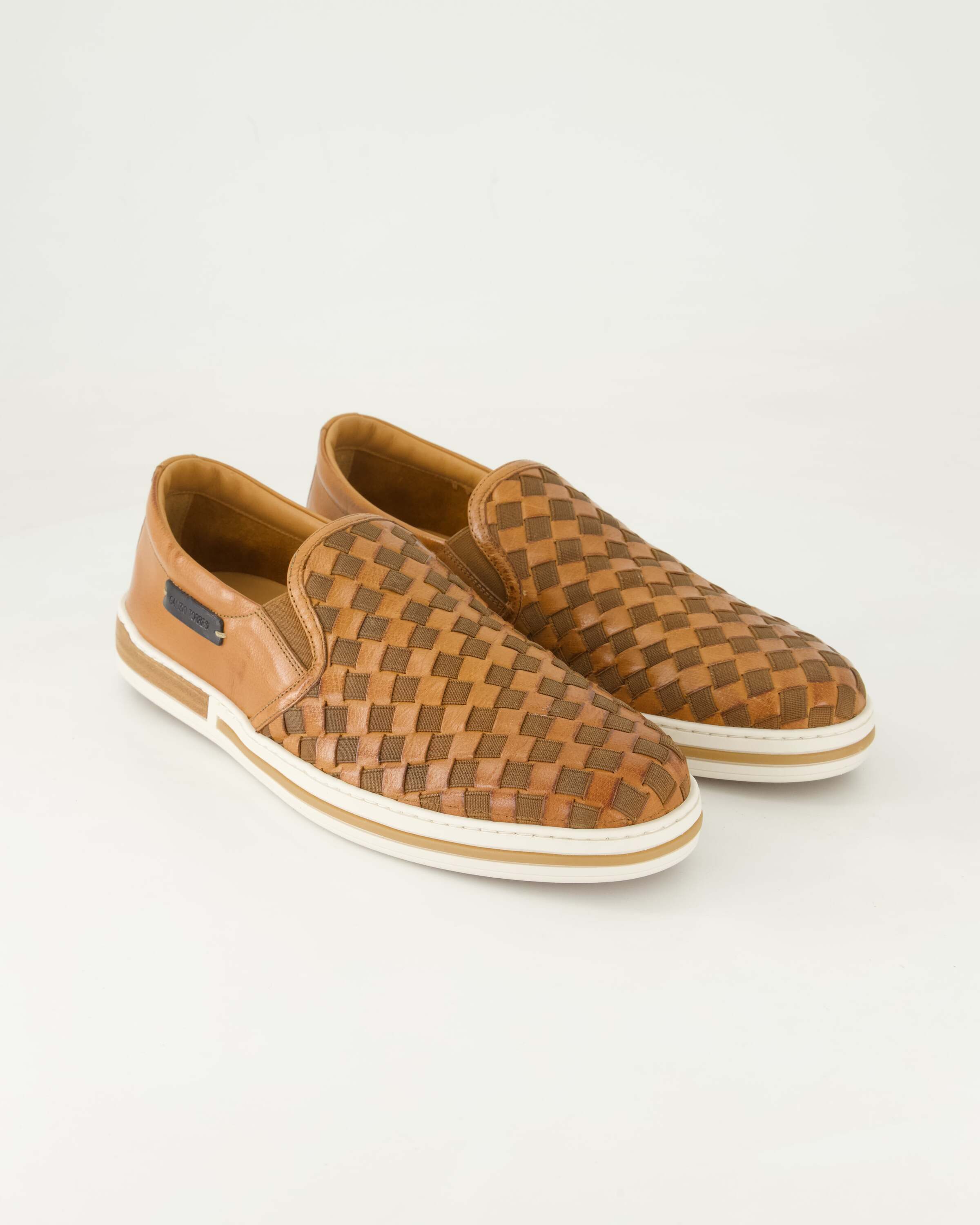 Galizio Torresi 415360 Slipper Obermaterial: Leder und Textil