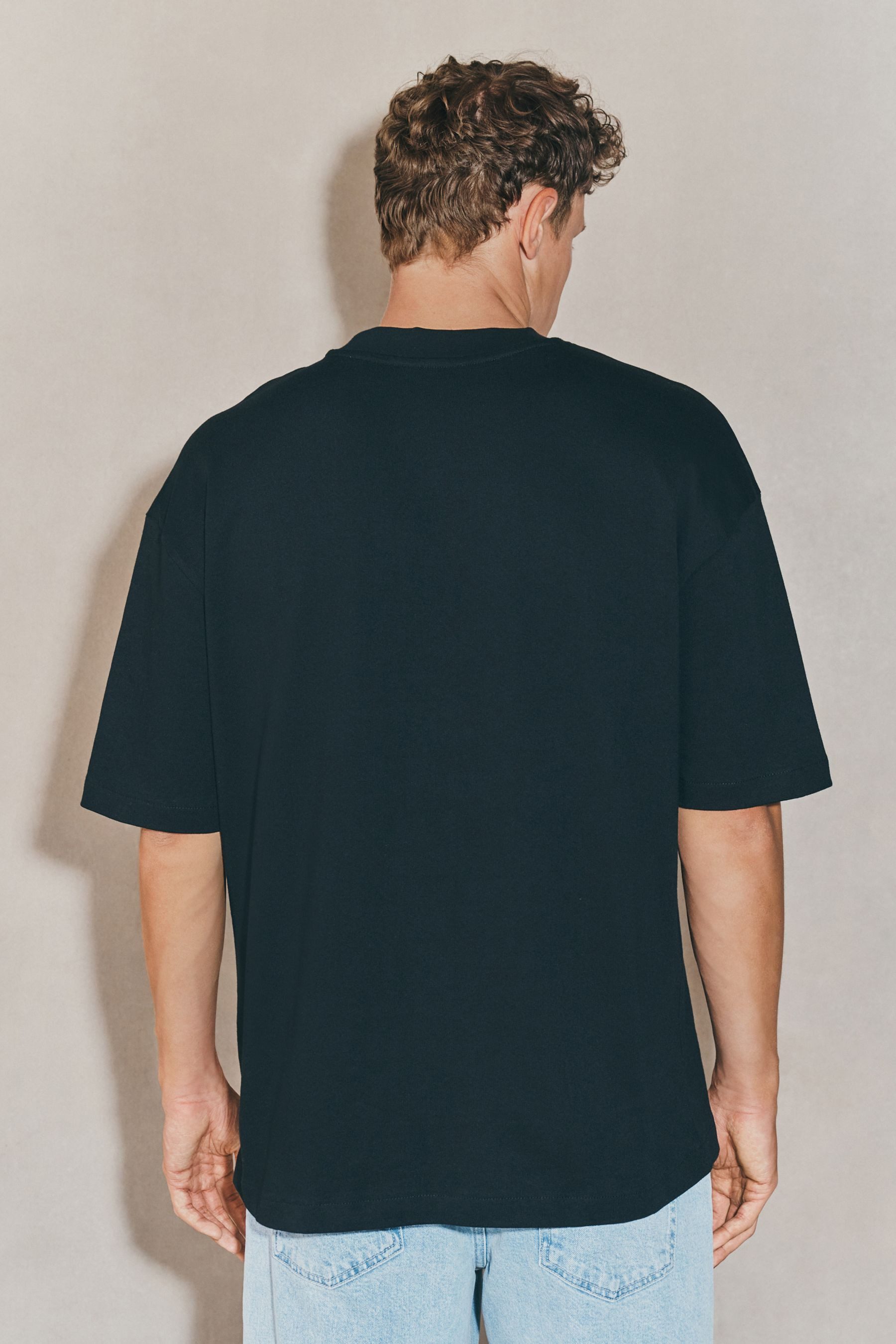 Next T-Shirt EDIT Schweres T-Shirt im Oversized Fit (1-tlg) günstig online kaufen