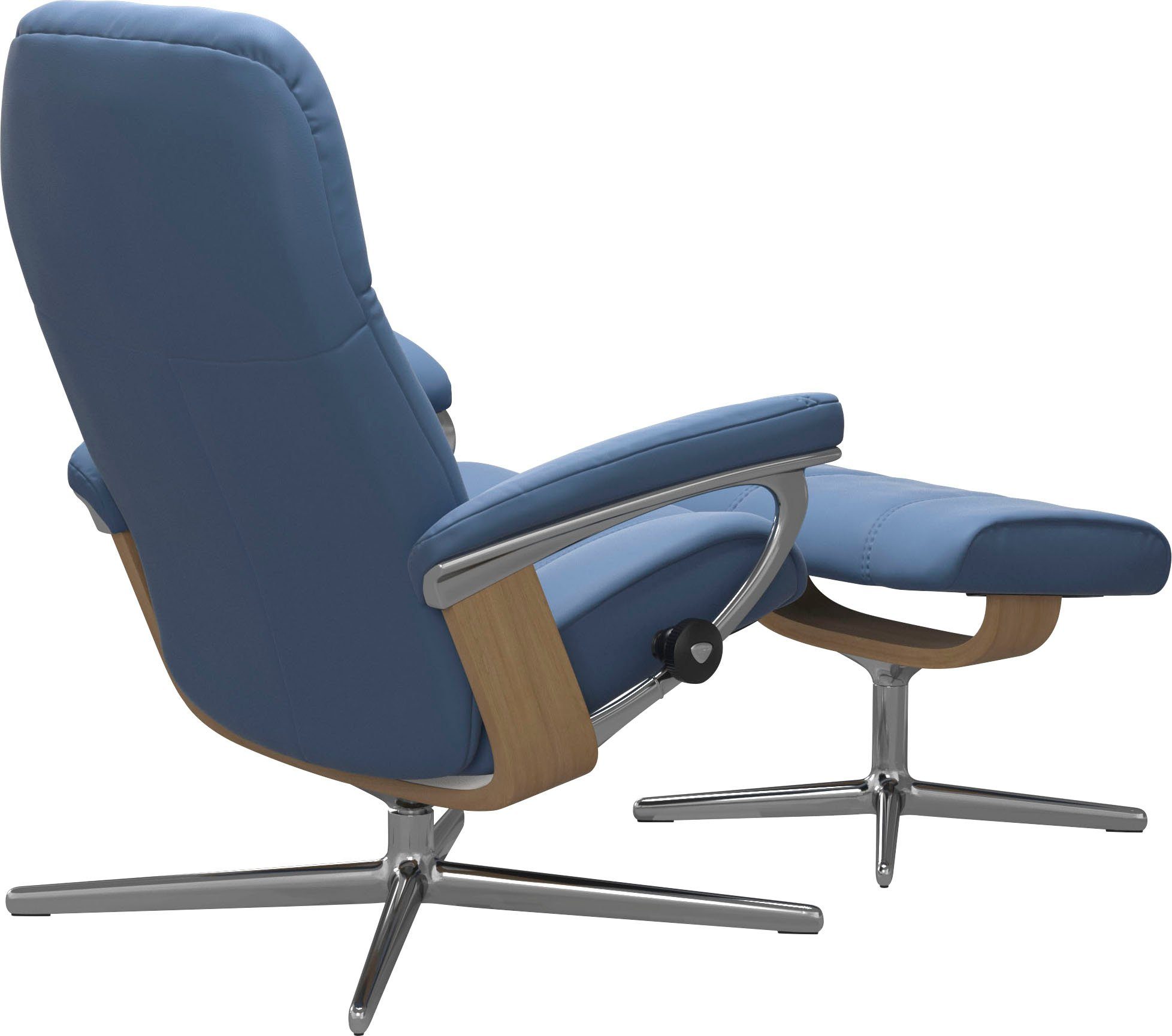 Stressless® Relaxsessel Consul, mit Cross Base, Größe S, M & L, Holzakzent Eiche