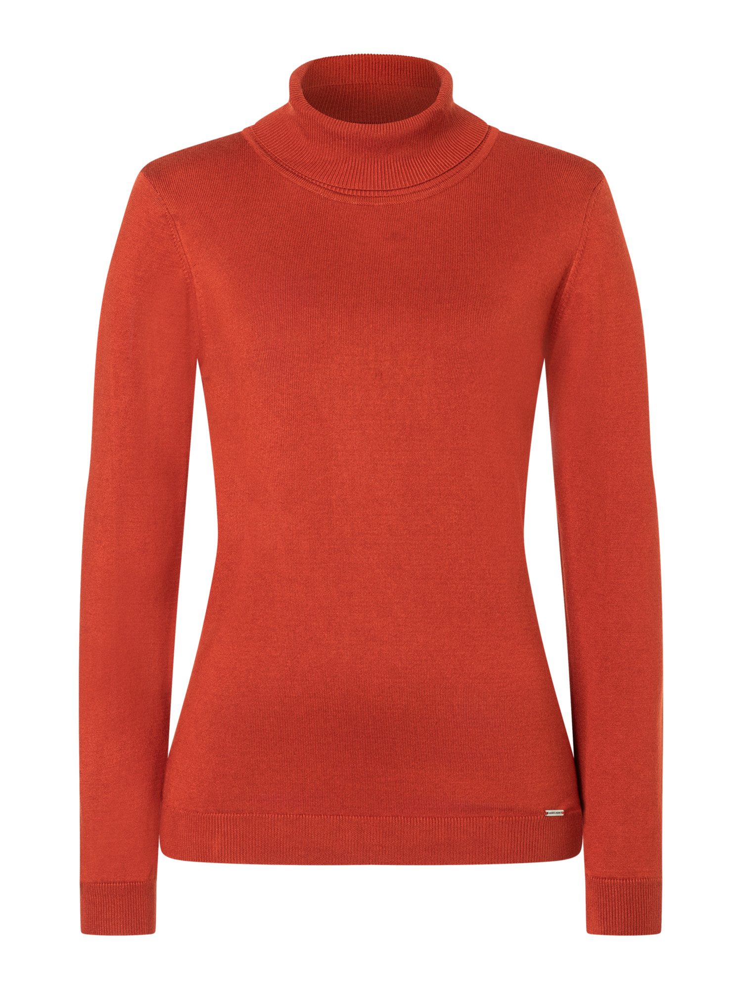 MORE&MORE Rundhalspullover figurbetonter Rollkragenpullover