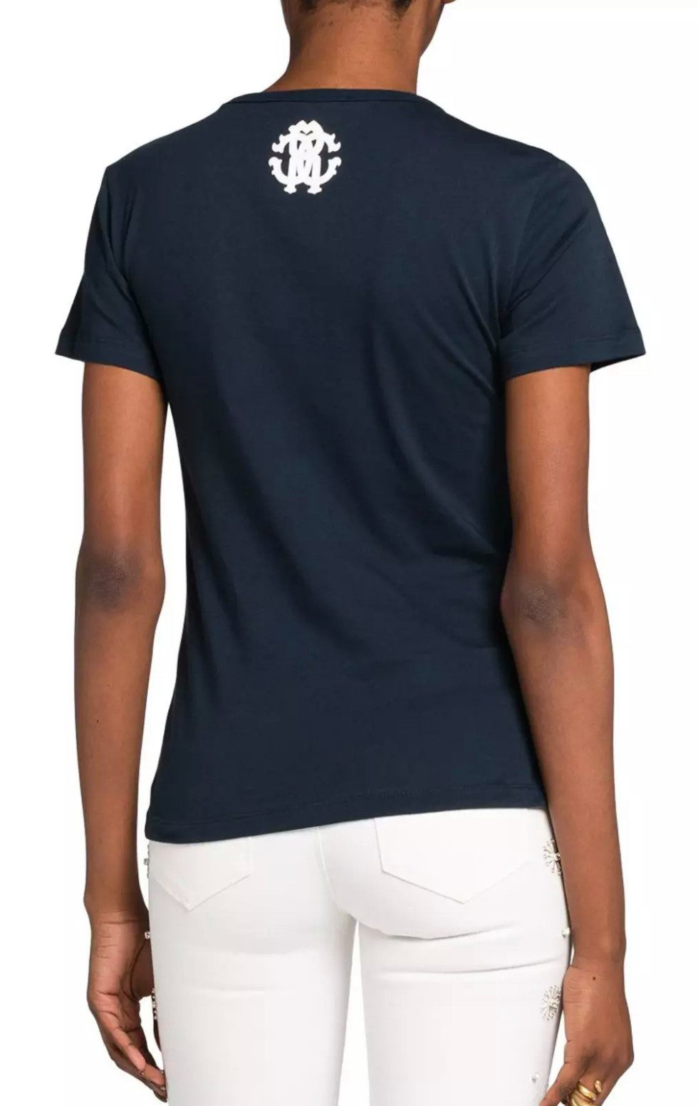 roberto cavalli T-Shirt Firenze RC Tiger Logo Cotton gehört zur ikonischen Hauptkollektion