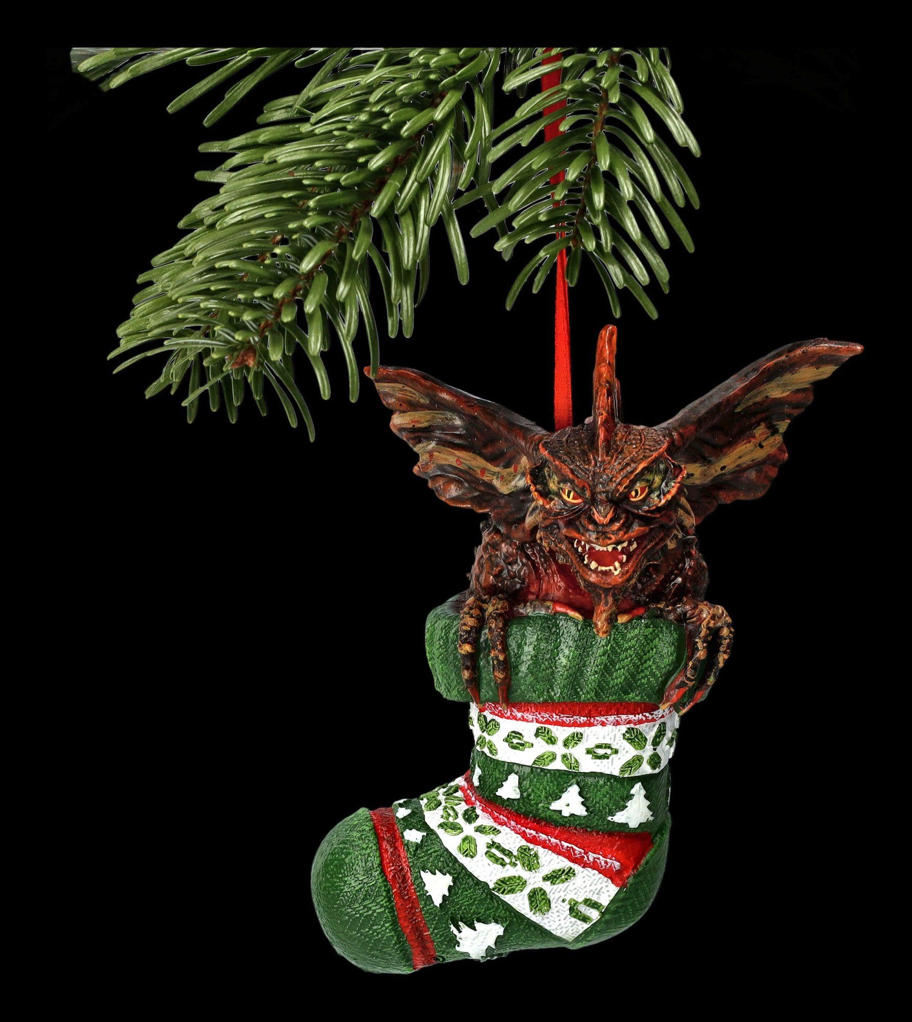 Merchandise GmbH (1-tlg) Figuren Christbaumschmuck Gremlins in Dekoration - Mohawk Christbaumschmuck Film Shop - Horror Socke