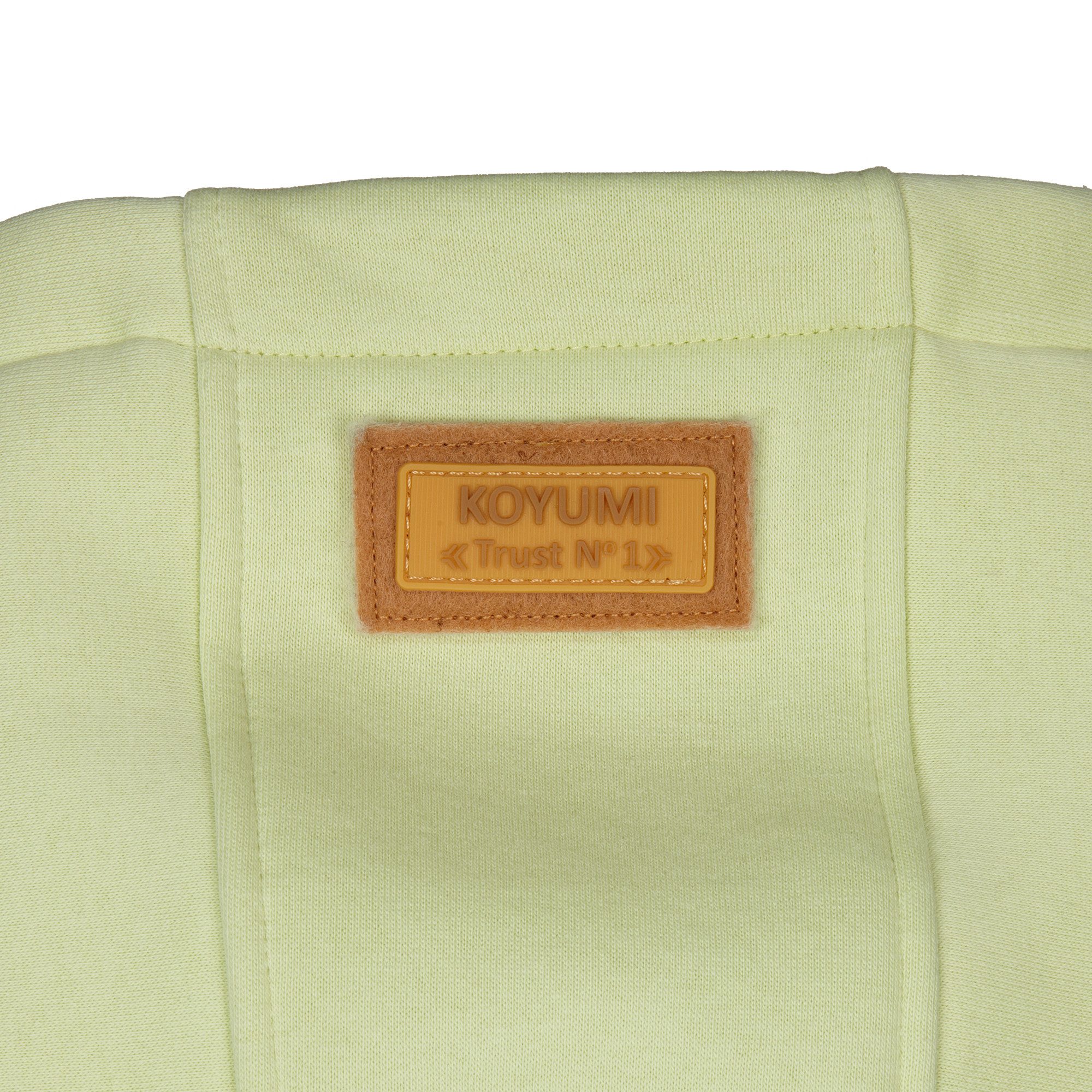 Koyumi Hoodie KOYUMI Winter Hoodie Herren mit hohem Kragen & Halswärmer (Einzelartikel) Oversize Schnitt, hoher Kragen, Kapuze, weicher Baumwollmix