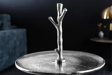 riess-ambiente Dekoetagere ABSTRACT 50cm silber (Einzelartikel, 1 St), Esszimmer · Metall · für Alles · 3 Etagen