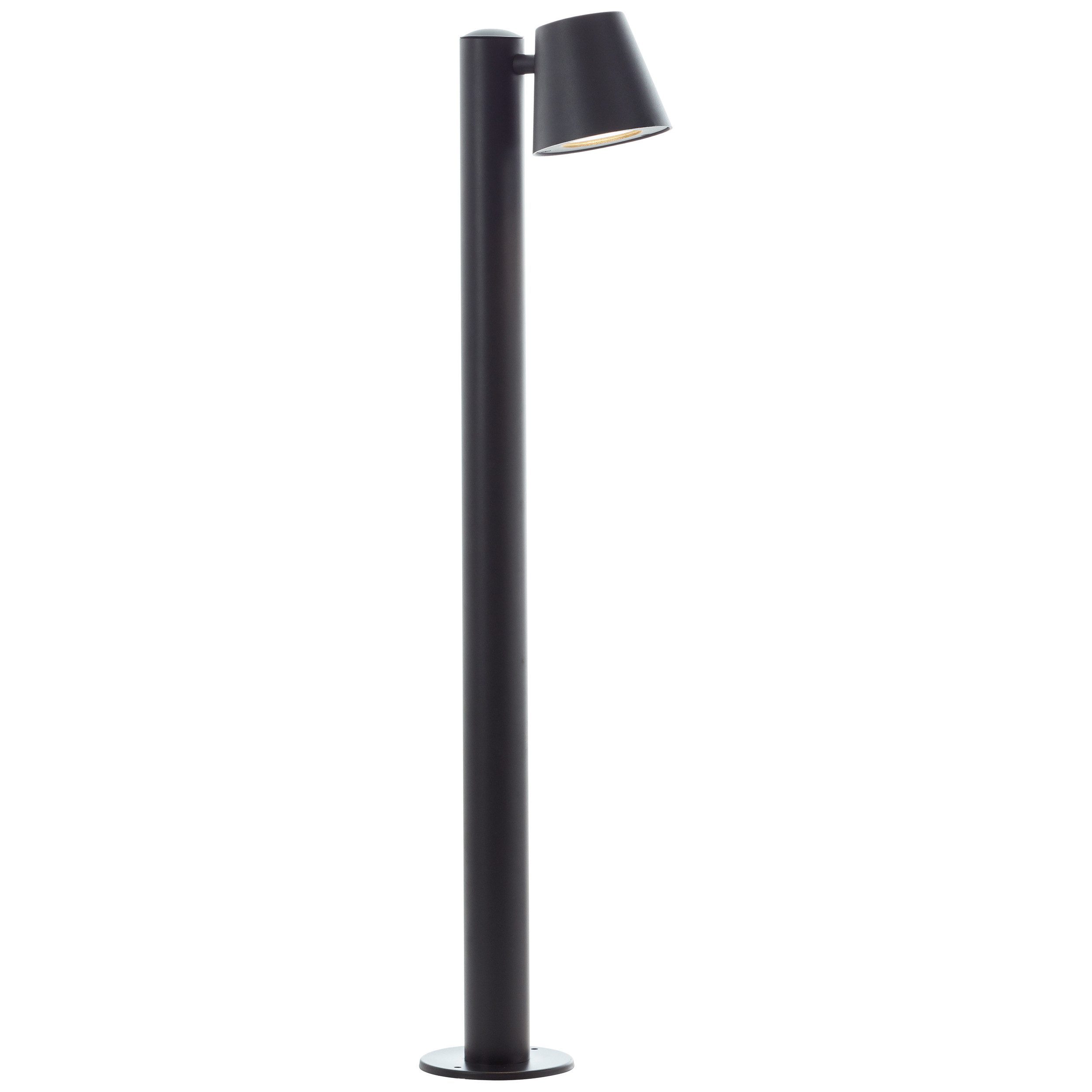 Brilliant Außen-Stehlampe Bari, ohne Leuchtmittel, Außenstandleuchte, 80 cm, GU10, IP44, Metall/Kunststoff, schwarz