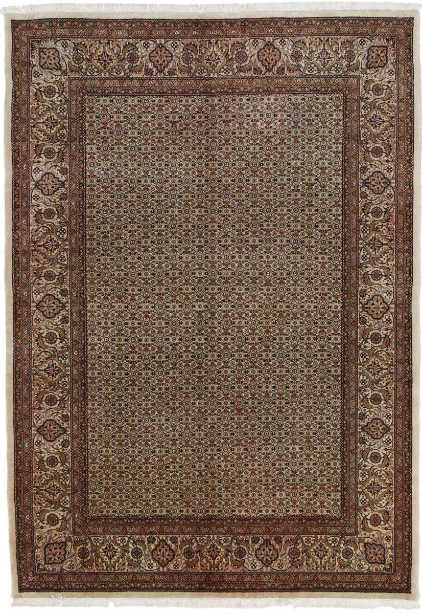 Orientteppich Indo Täbriz Mahi 170x239 Handgeknüpfter Orientteppich, Nain Trading, rechteckig, Höhe: 12 mm