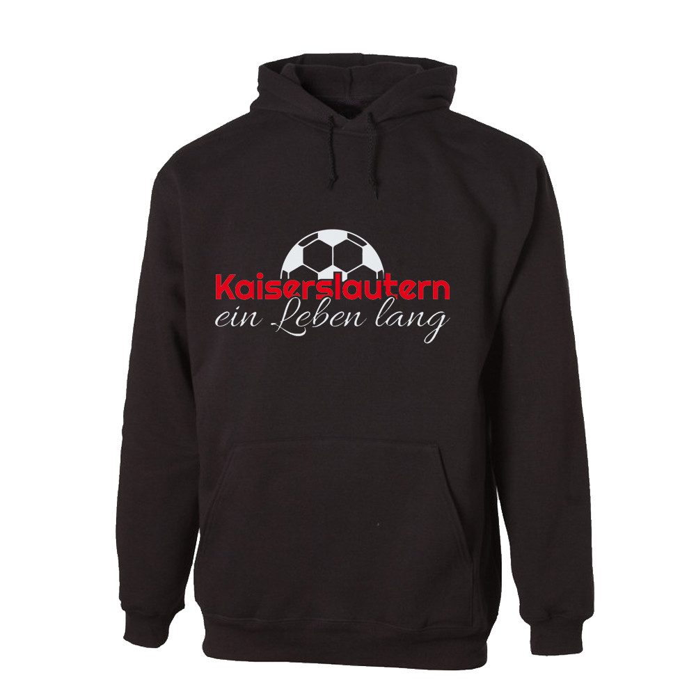 G-graphics Hoodie Kaiserslautern ein Leben lang Unisex Pullover mit einem Motiv für den echten Fan