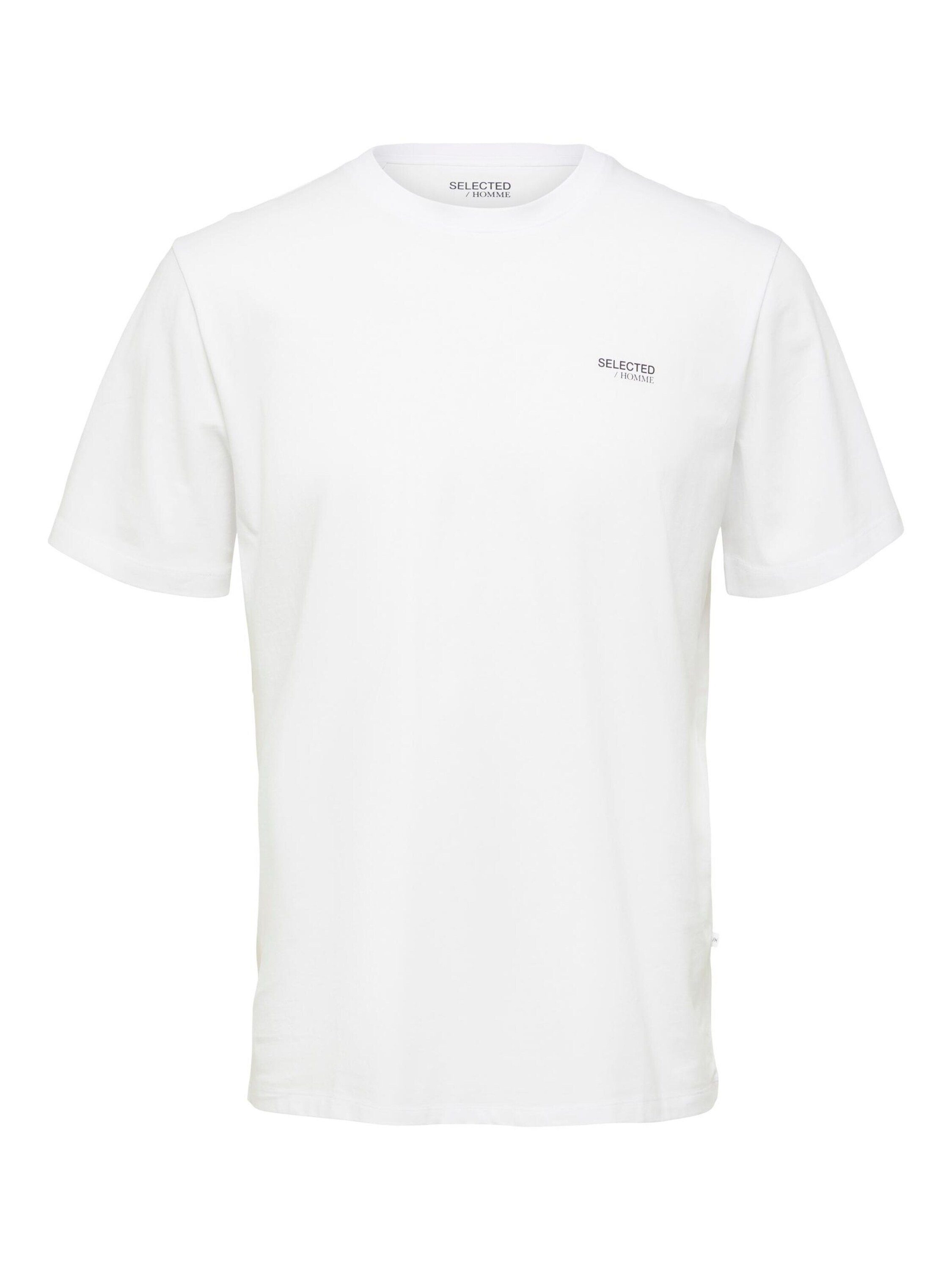 SELECTED HOMME T-Shirt ASPEN (1-tlg) Bright White 16087858