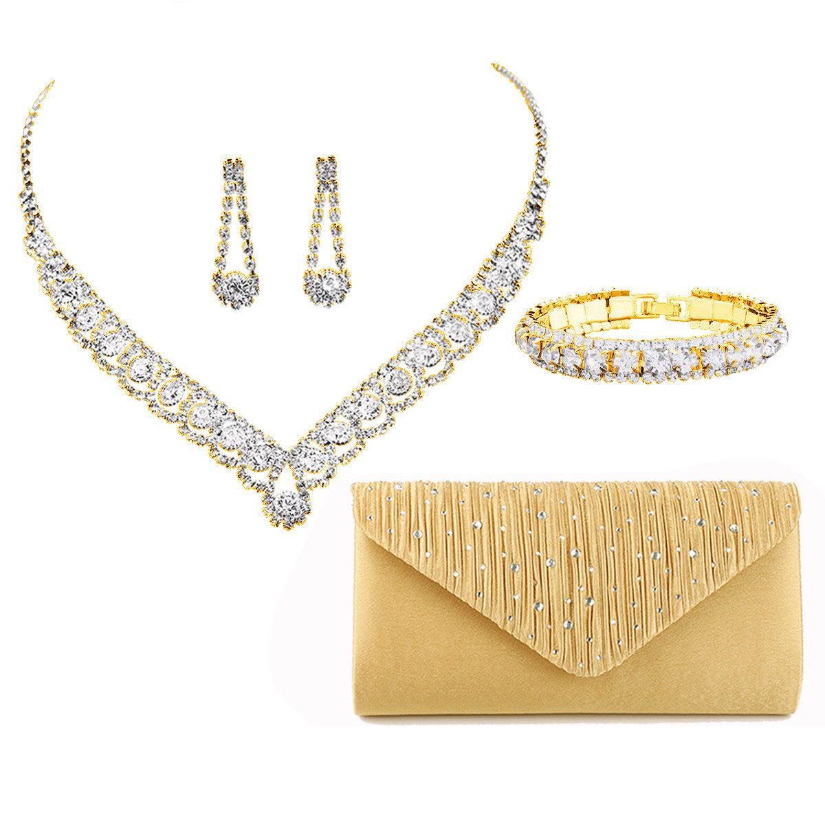 Schmuckset Hochzeits- und Abendessen-Schmuck-Set