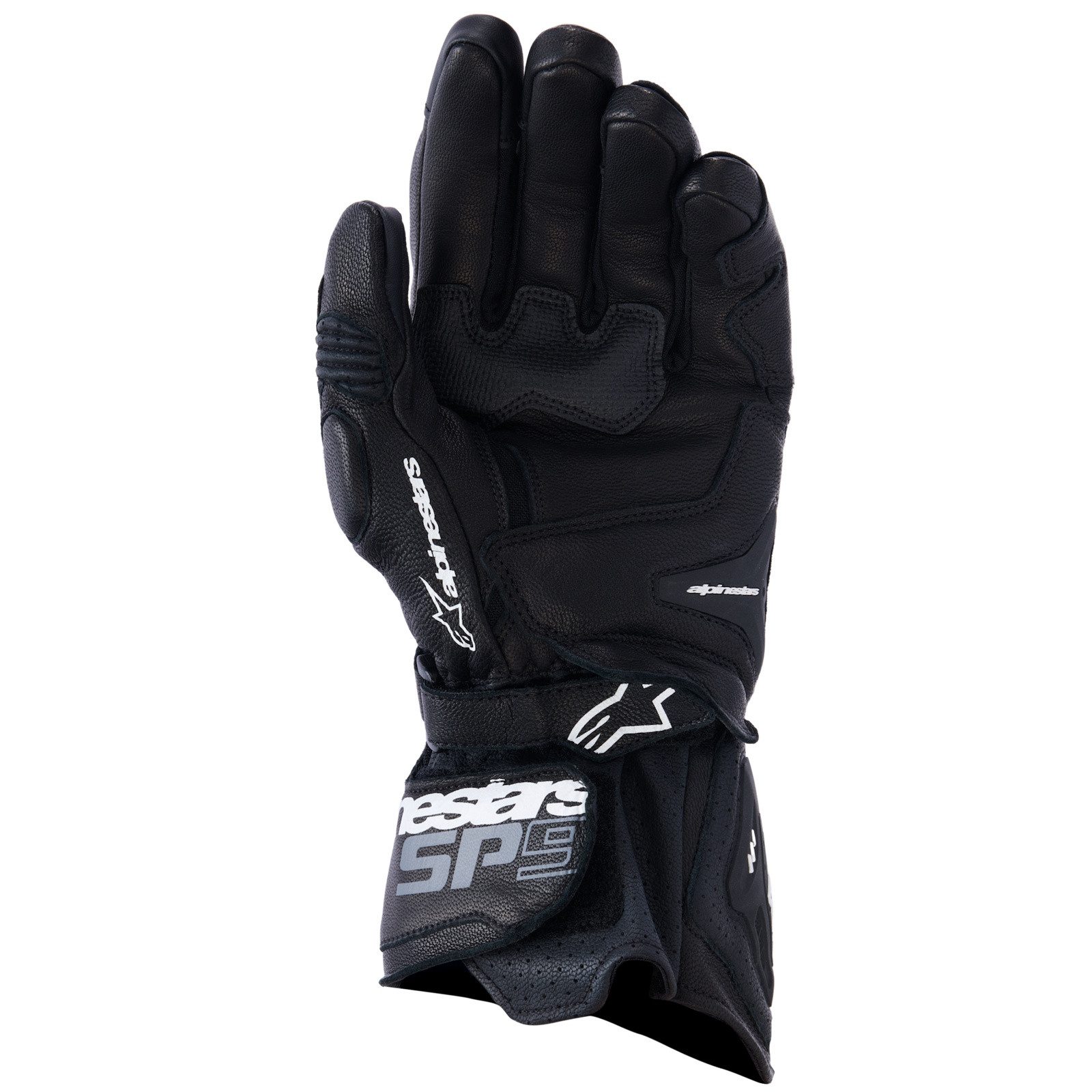 Alpinestars Motorradhandschuhe Alpinestars SP-9 Handschuhe Schwarz / Weiss S motorradhandschuhe für herren