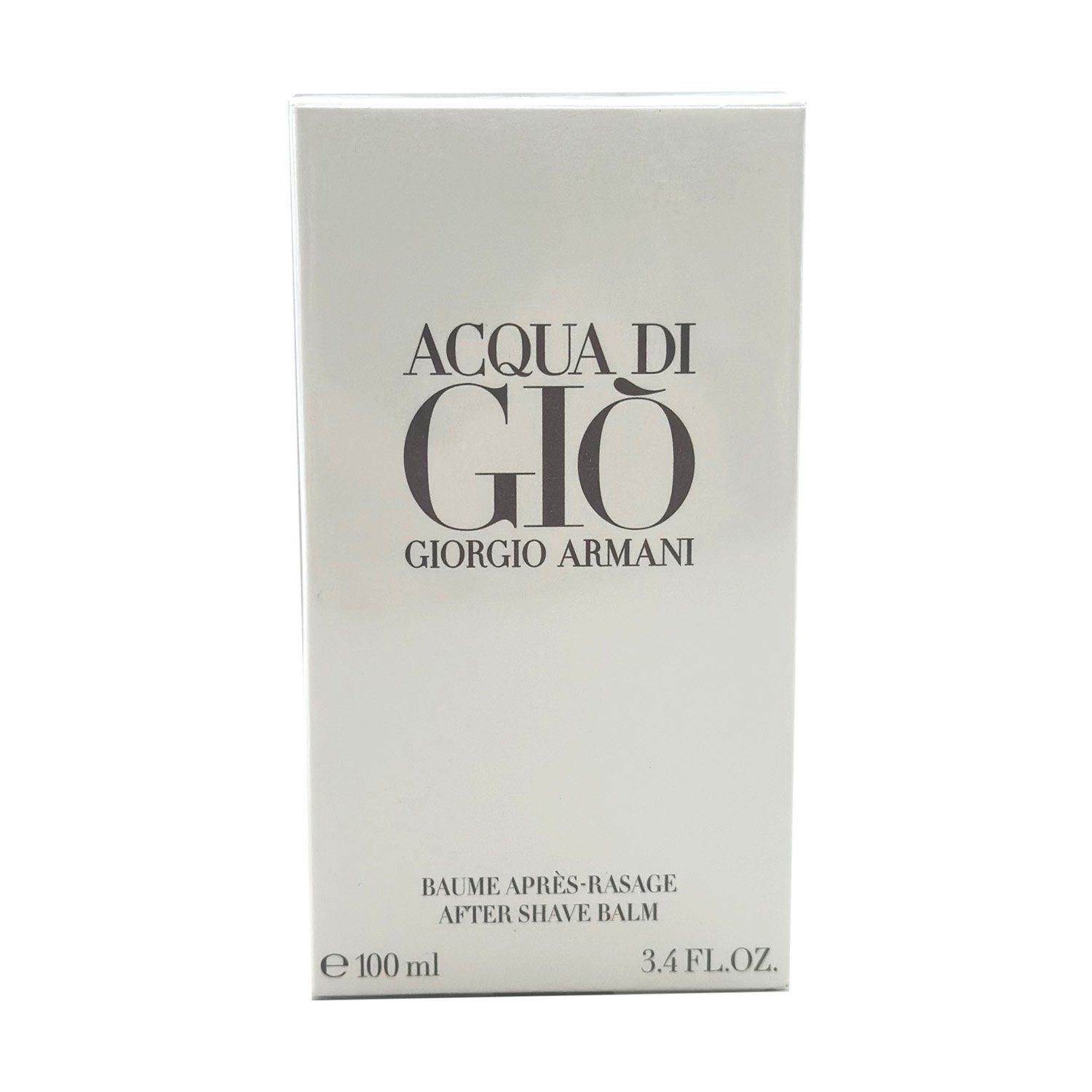 Giorgio Armani After Gio ml Homme Shave di Armani After Lotion Shave geschmeidig Acqua Packung, Balm100