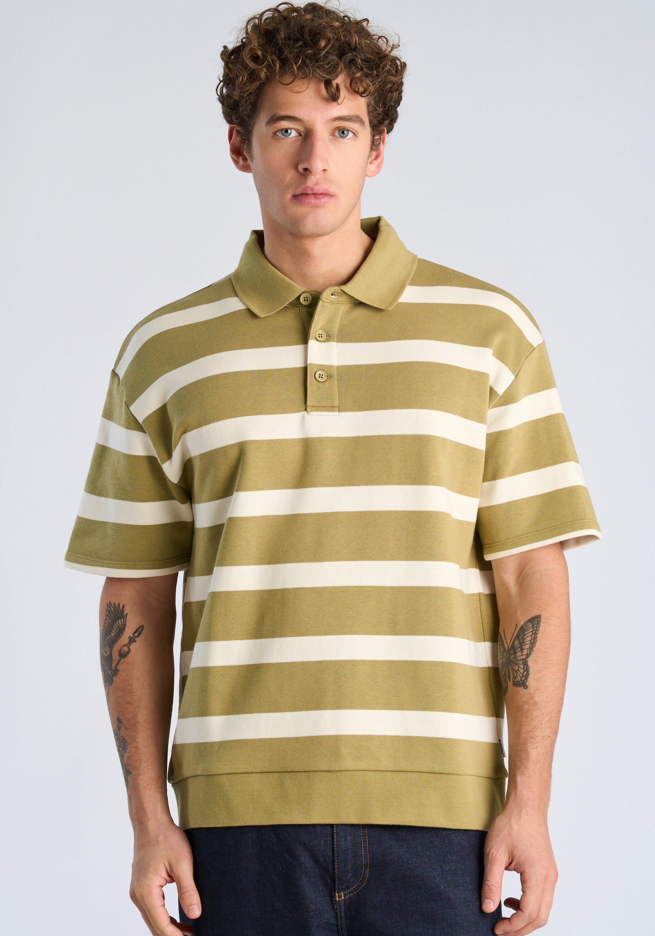 Poloshirt Poloshirt Oversize Fit