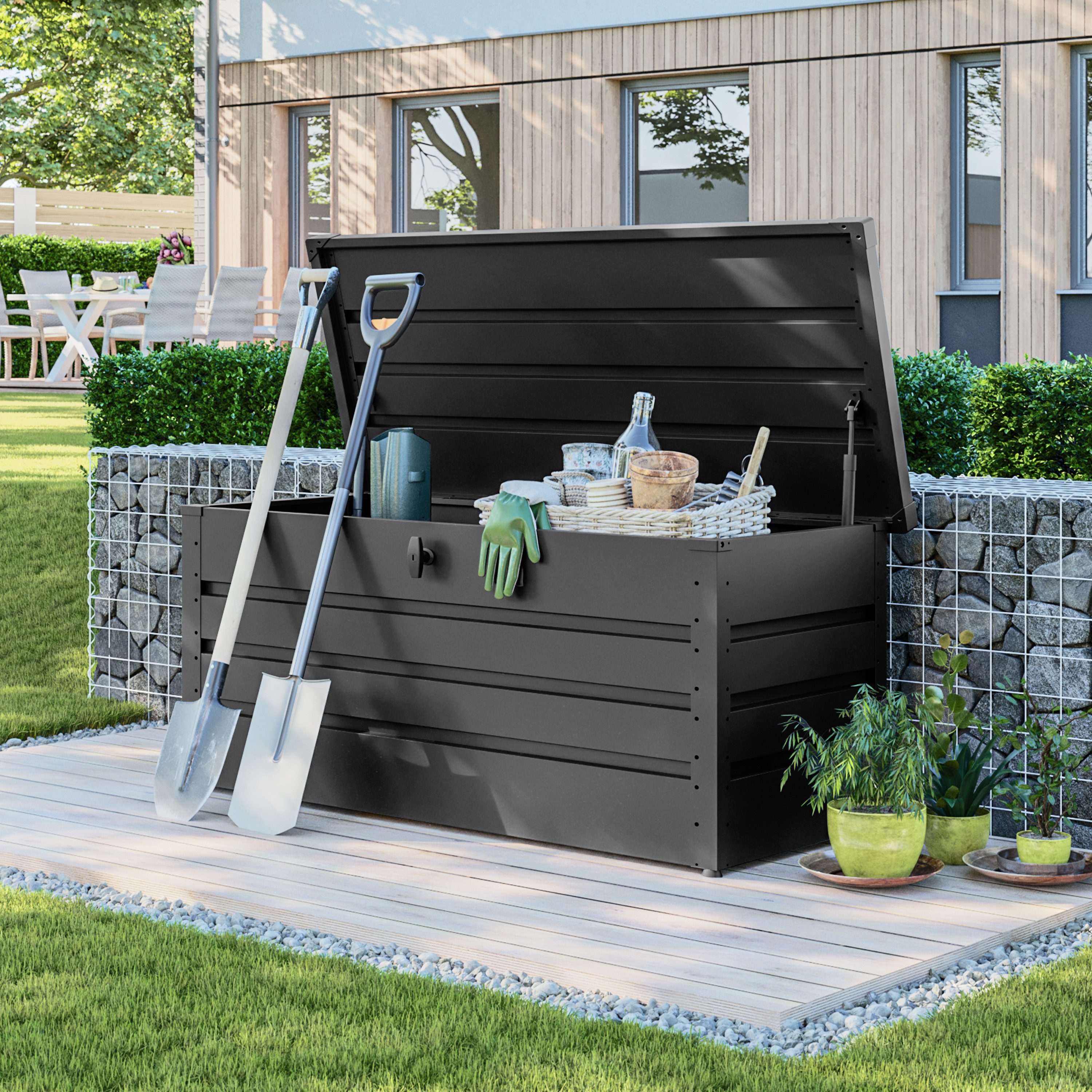 GFP Gartenbox Primeyard Auflagenbox Aufbewahrungsbox BRIAN M – Bild 4 von 5