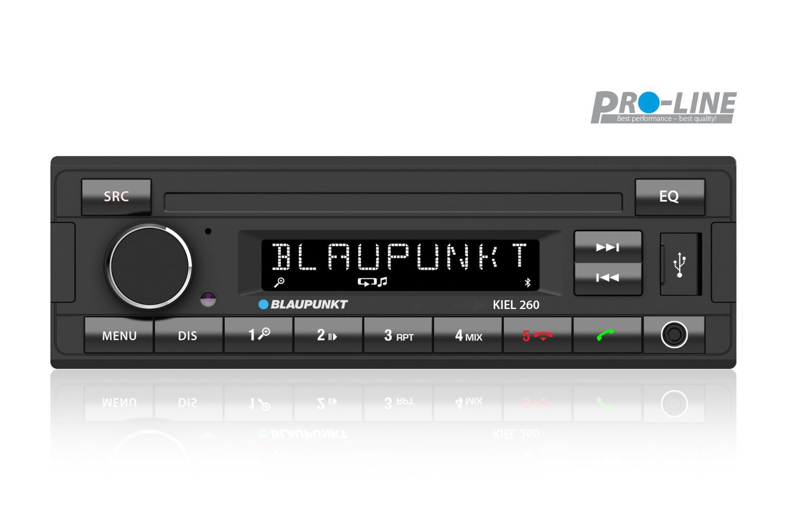 Blaupunkt Blaupunkt Kiel 260 1-DIN Autoradio DAB+/Bluetooth/USB/AUX Autoradio